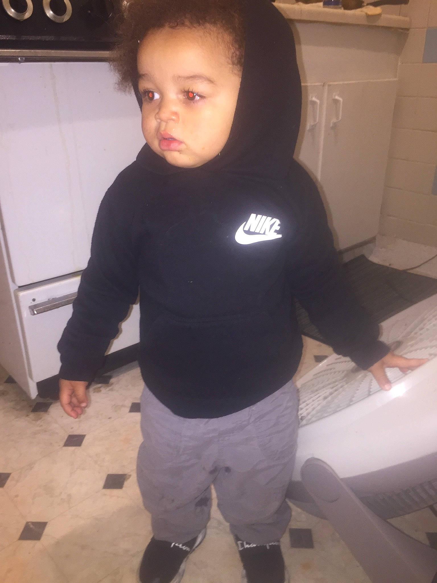 Javion joined the competition — help win amazing prizes! black_hair, child, cool, face, forehead, fun, head, person, personal_protective_equipment, photography, selfie, sleeve, smile, sportswear, t_shirt, toddler, wetsuit