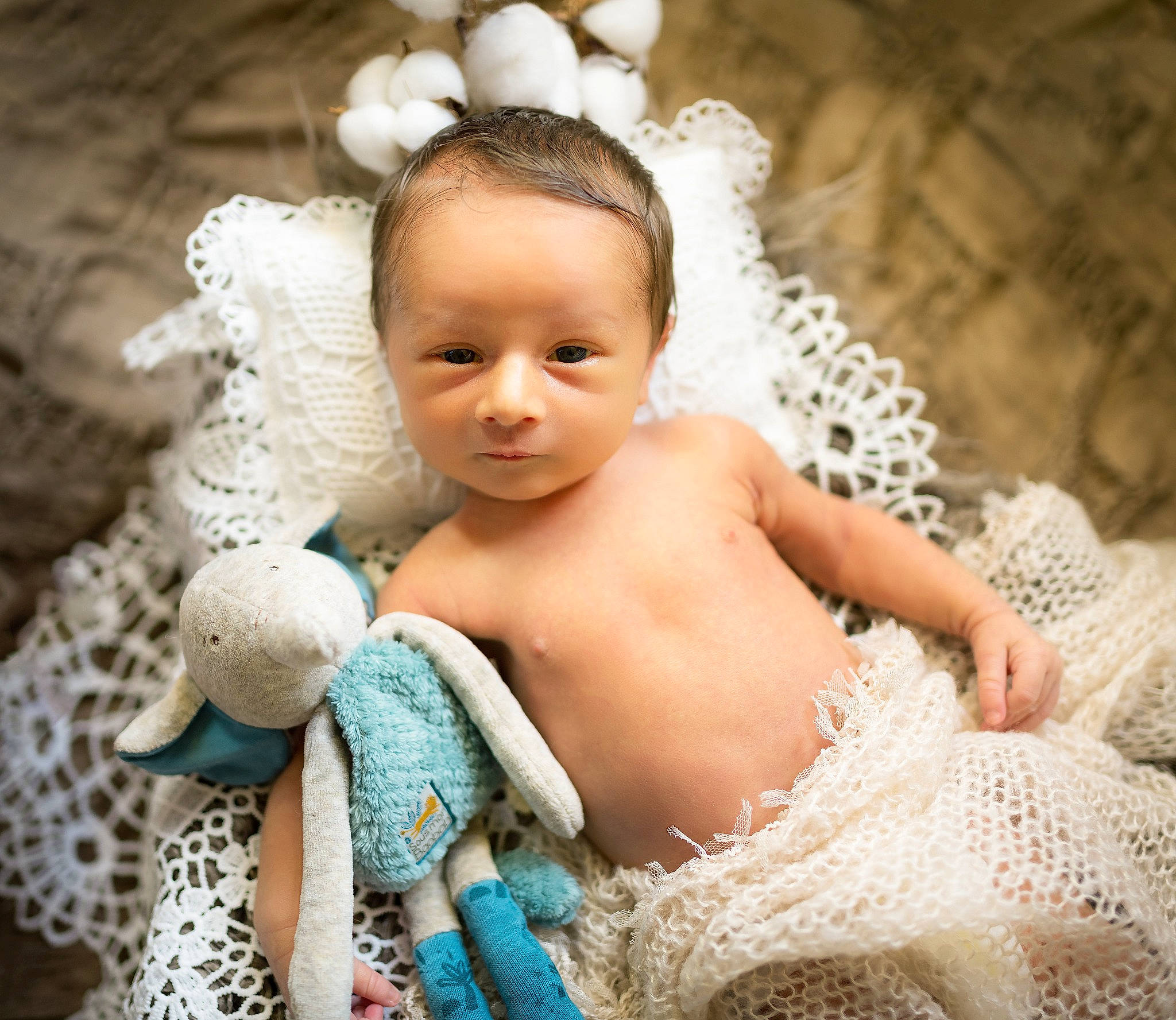 Paco participe au concours pour gagner de l'argent avec cette photo : baby, baby_toddler_clothing, child, eye, eyelash, face, finger, flash_photography, hand, happy, head, headgear, headpiece, insect, iris, jewellery, linens, person, skin, textile