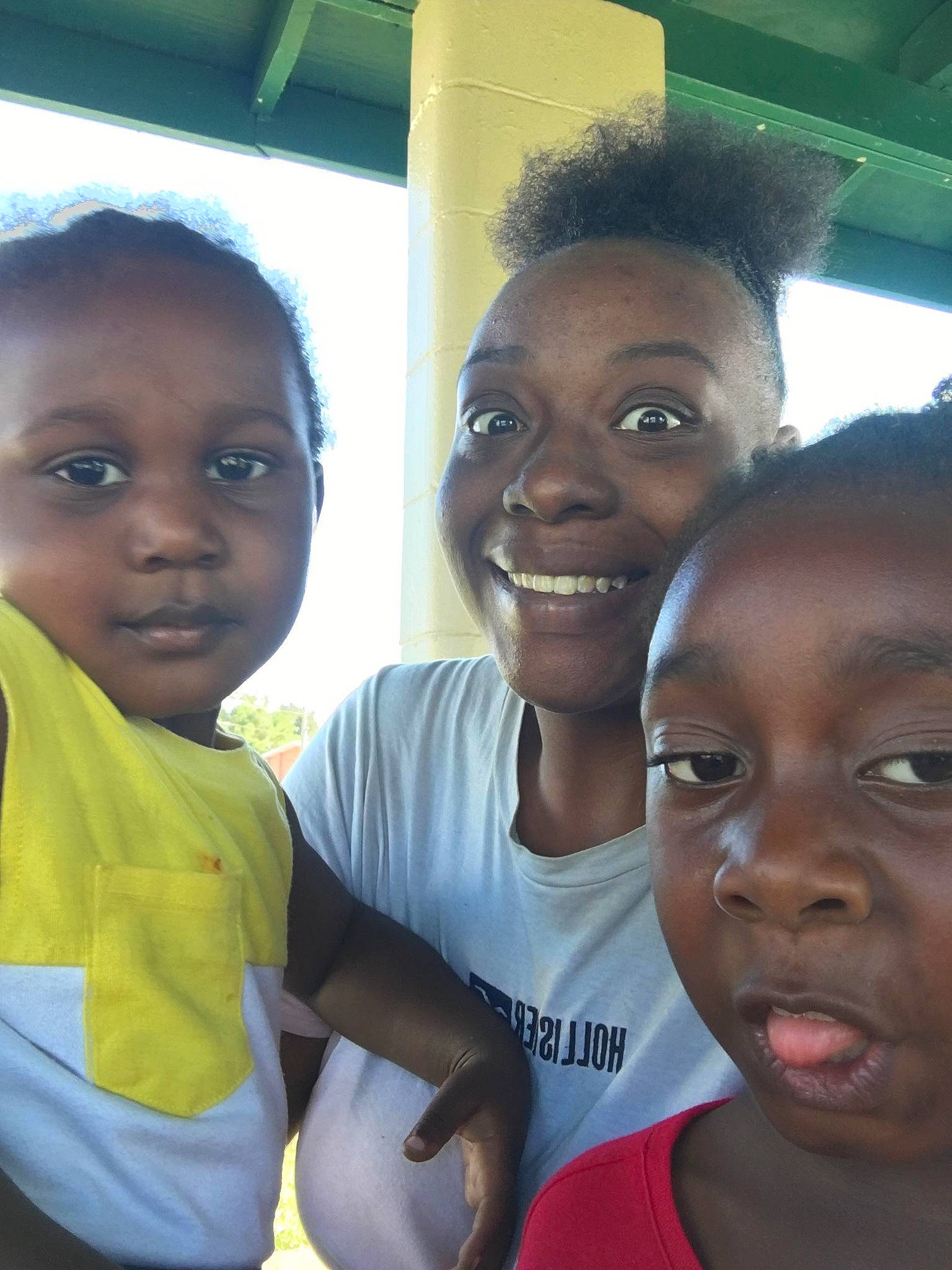 Kassius joined the competition — help win amazing prizes! black, black_hair, cheek, child, event, eye, face, fun, gesture, happy, head, jewellery, laugh, leisure, person, sharing, skin, smile, t_shirt, toddler