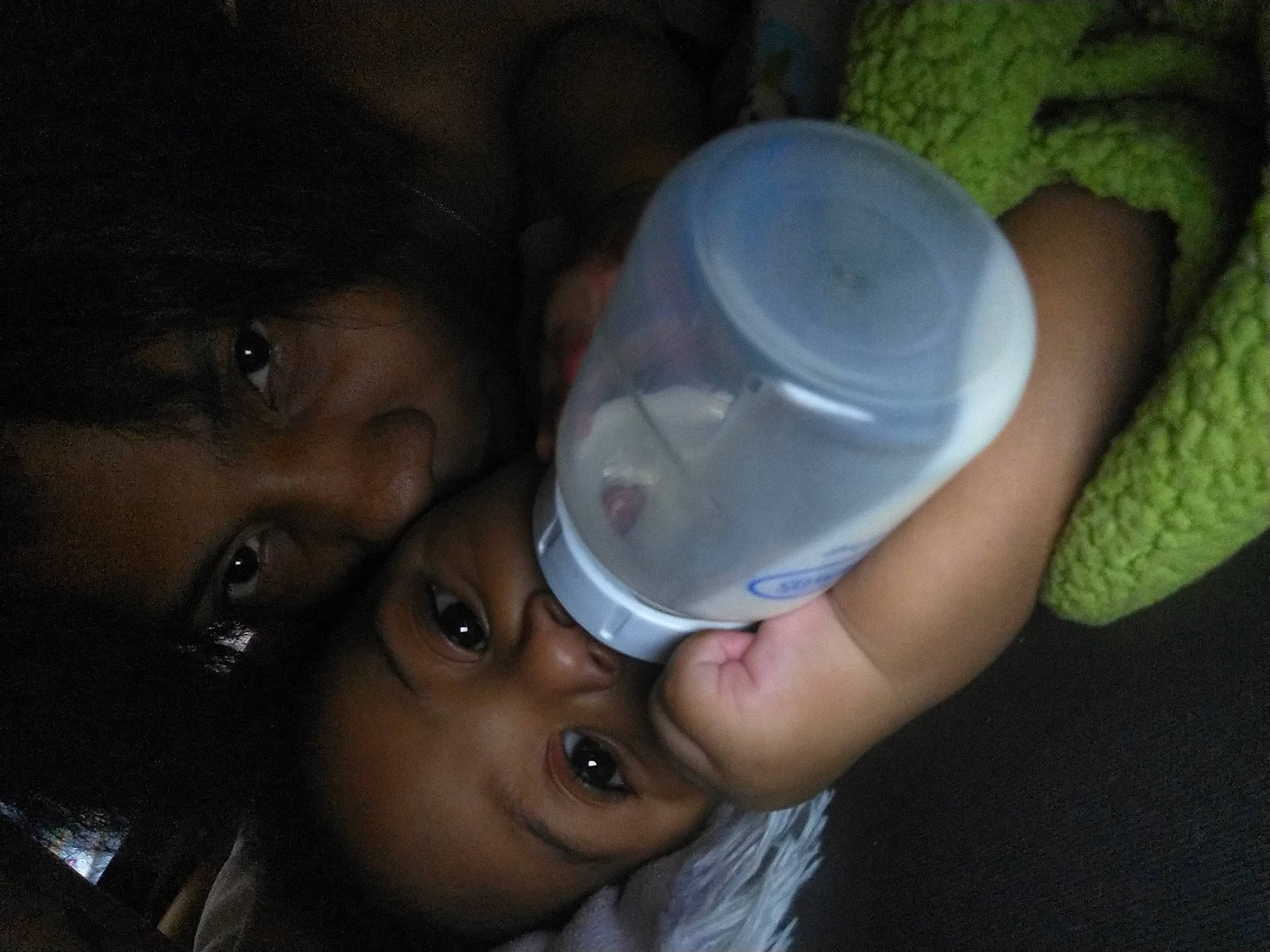 Kha'Wan joined the competition — help win amazing prizes! baby_bottle, baby_products, bottle, drink, drinking, drinkware, eyelash, finger, fluid, fun, glass, kefir, liquid, nail, nose, person, plastic, plastic_bottle, science, toddler