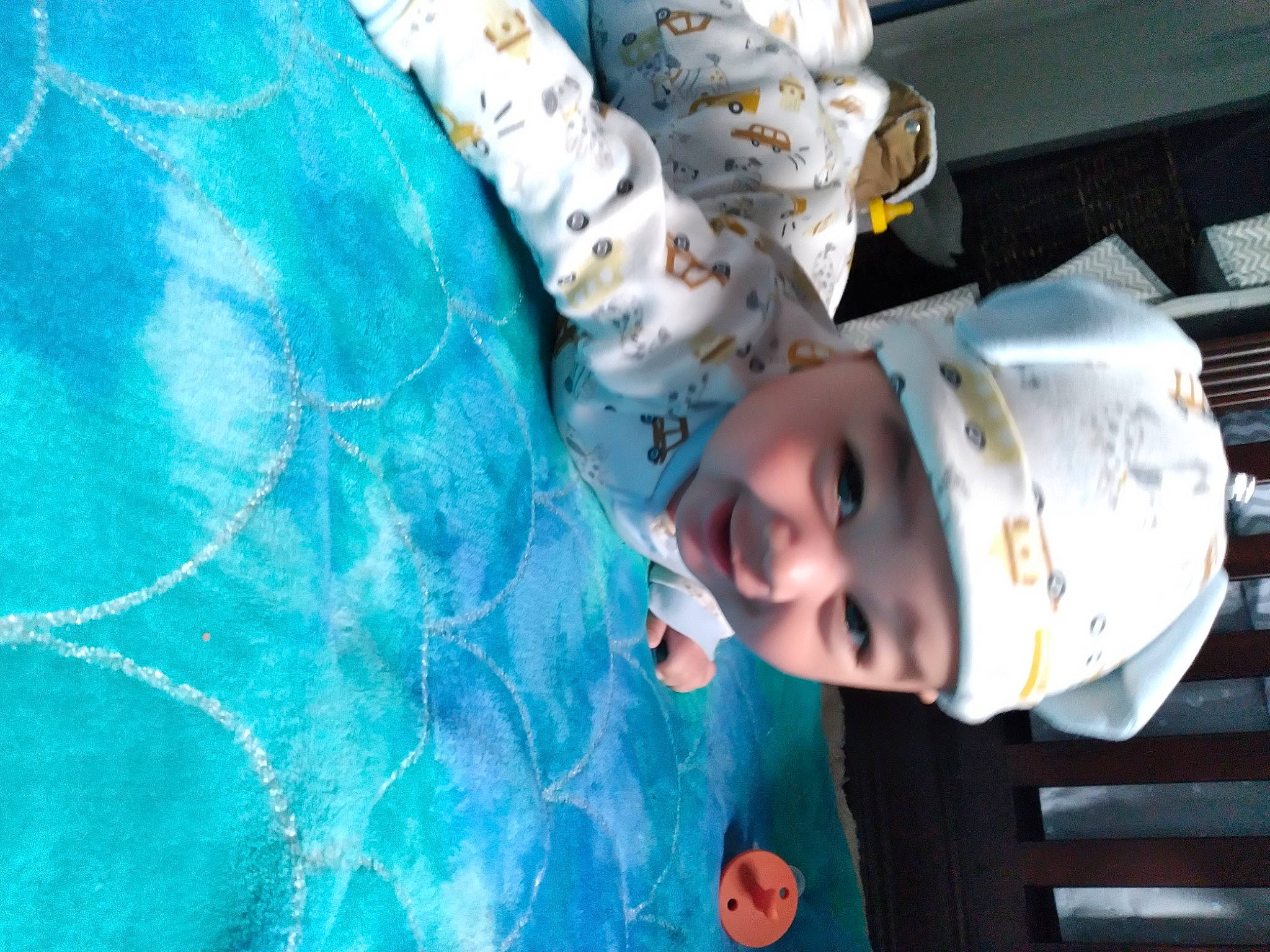 Arturo joined the competition — help win amazing prizes! baby, child, electric_blue, fun, glass, happy, hat, headwear, leisure, pattern, person, recreation, smile, space, toddler, tree