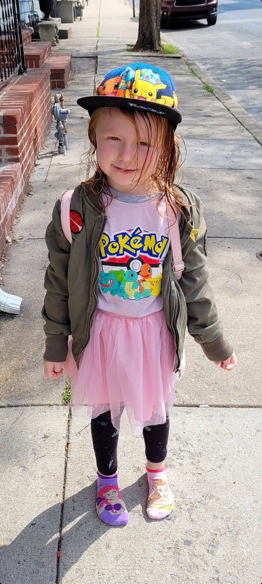 Genevieve joined the competition — help win amazing prizes! bicycle_helmet, bicycles_equipment_and_supplies, cap, child, clothing, cool, face, fun, hairstyle, happy, headgear, headwear, helmet, joy, people, person, photograph, pink, sleeve, street_fashion