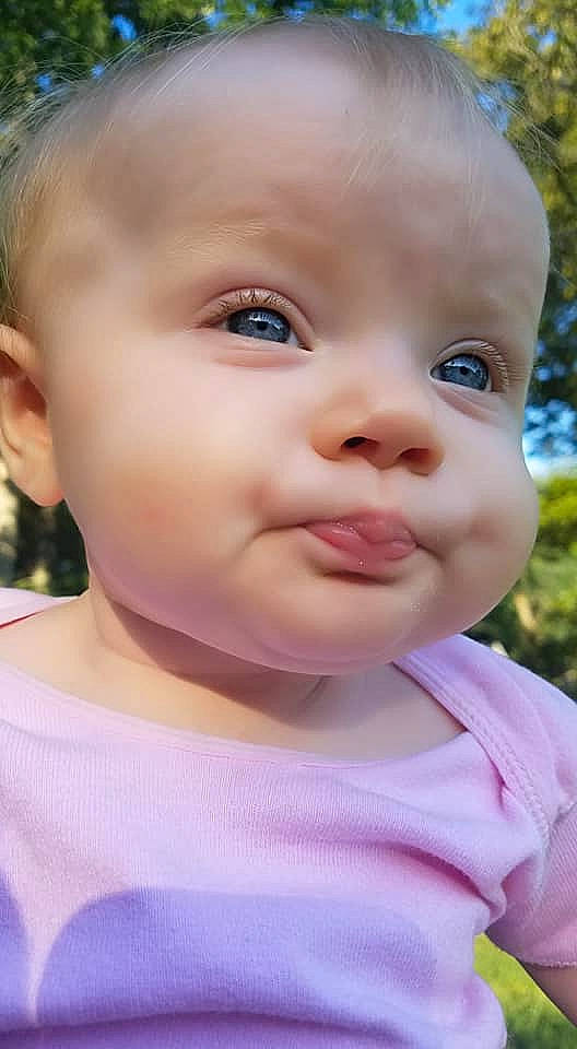 Henley is registered to the contest to win money with this photo: beauty, boy, cheek, child, close_up, emotion, eye, face, forehead, head, human_hair_color, infant, iris, lip, nose, person, pink, skin, smile, toddler