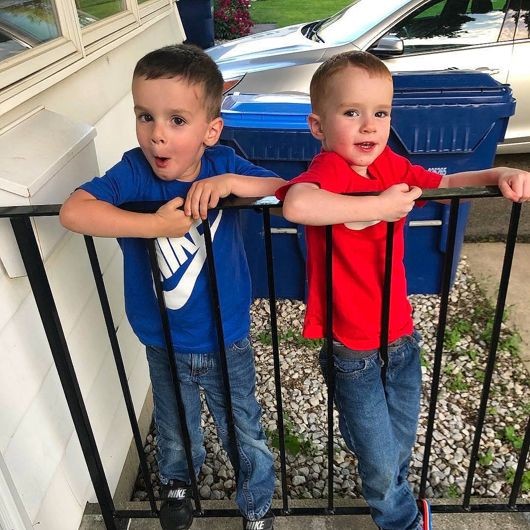 Jase joined the competition — help win amazing prizes! child, jeans, person, surprise, t_shirt, toddler