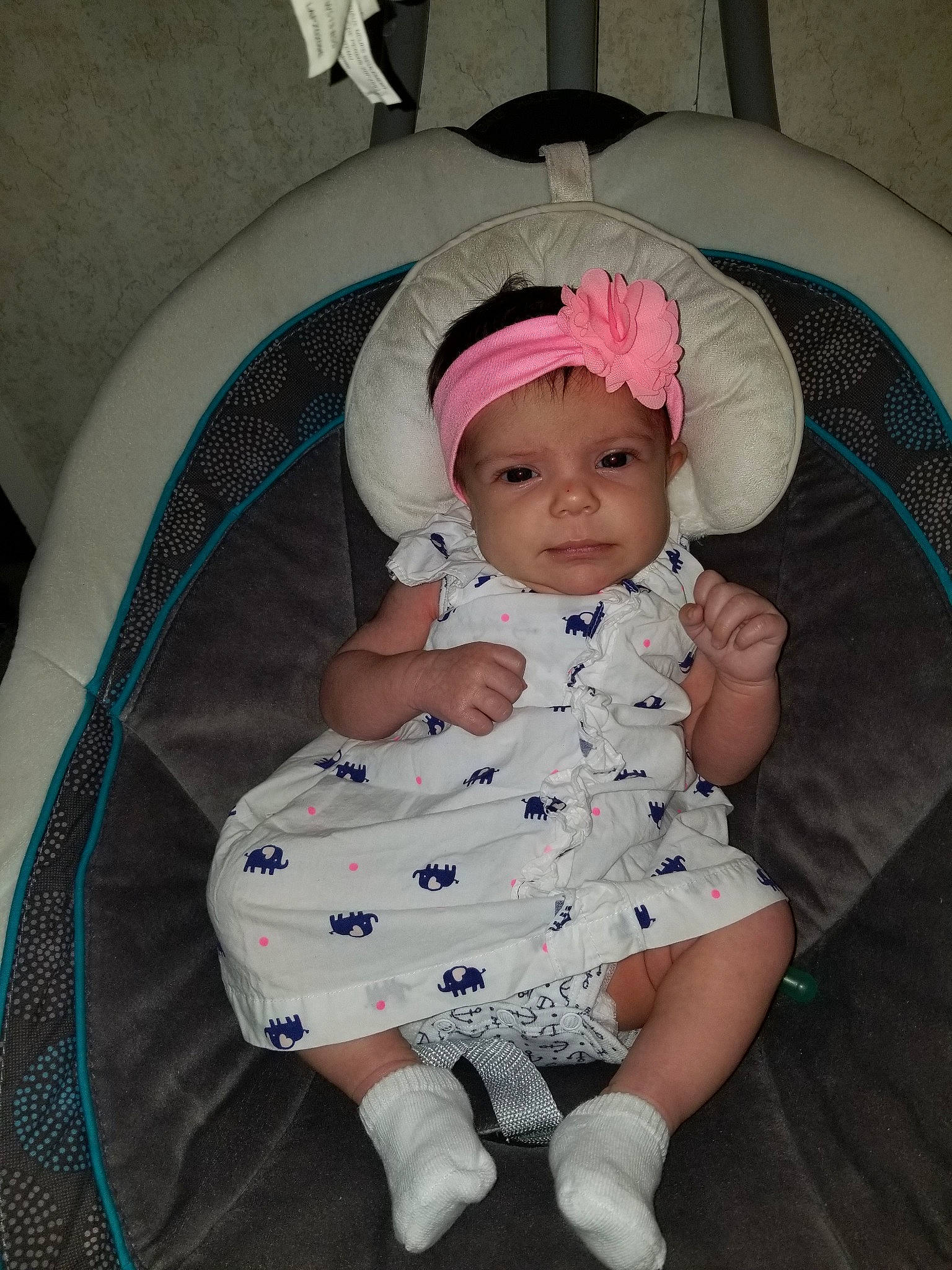 Novaleigh joined the competition — help win amazing prizes! baby, baby_products, baby_toddler_clothing, child, headwear, person, pink, product, skin, toddler