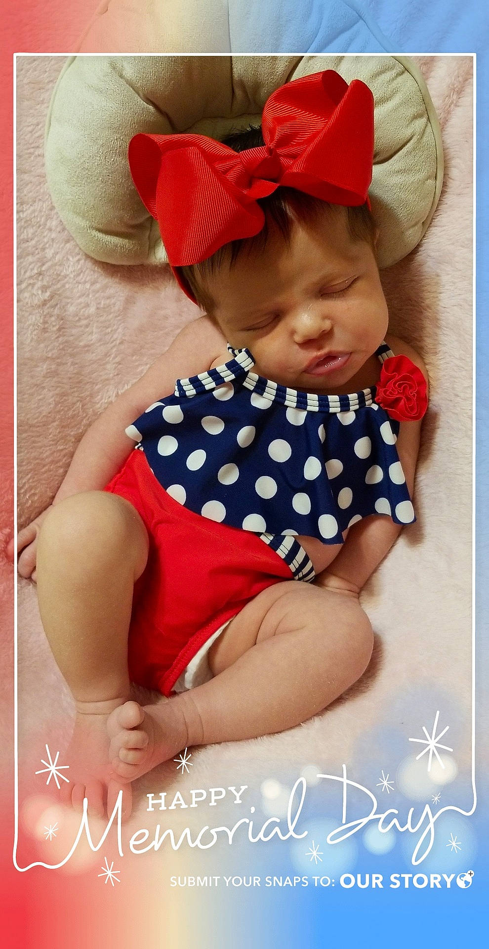 Novaleigh is registered to the contest to win money with this photo: baby, baby_products, baby_toddler_clothing, child, clothing, design, fashion_accessory, hat, headgear, pattern, person, polka_dot, sun_hat, toddler