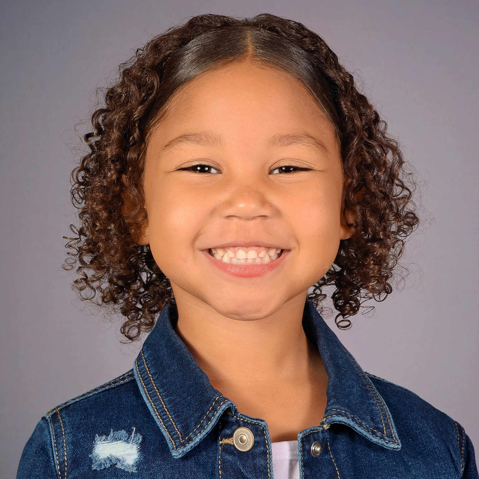 Malani joined the competition — help win amazing prizes! bodypart, child, clothing, coat, dimples, face, female, girl, hair, happy, head, jacket, jeans, neck, pants, person, photography, portrait, shoulder, smile