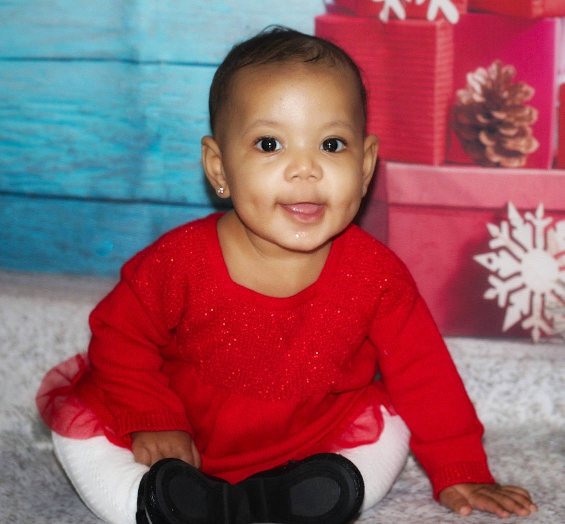 Teigan joined the competition — help win amazing prizes! child, person, sitting, smile, toddler