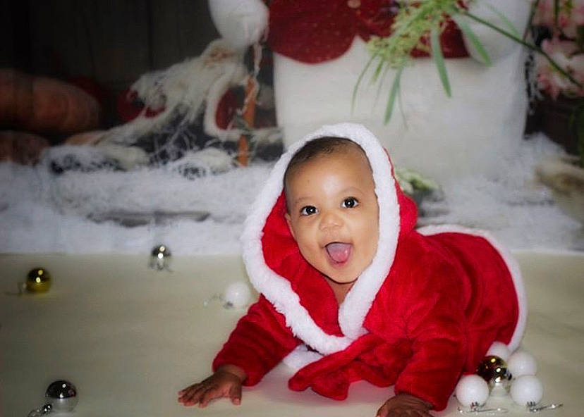 Teigan joined the competition — help win amazing prizes! baby, cheek, child, christmas, christmas_eve, happy, head, person, skin, smile, toddler