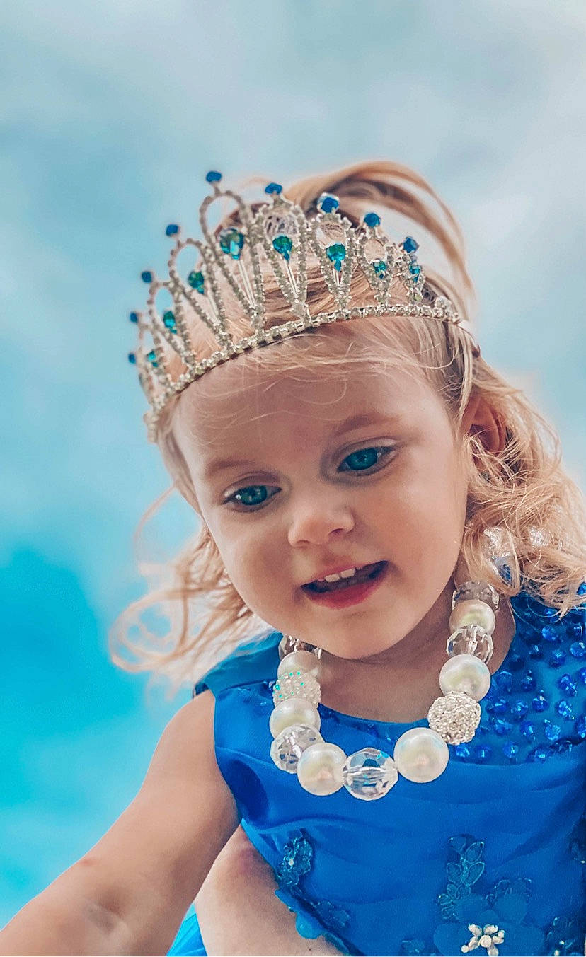 Ava-lea joined the competition — help win amazing prizes! aqua, azure, baby_toddler_clothing, beauty, blue, electric_blue, eye, eyelash, flash_photography, hair, happy, head, headband, headgear, headpiece, headwear, iris, jewellery, person, photograph