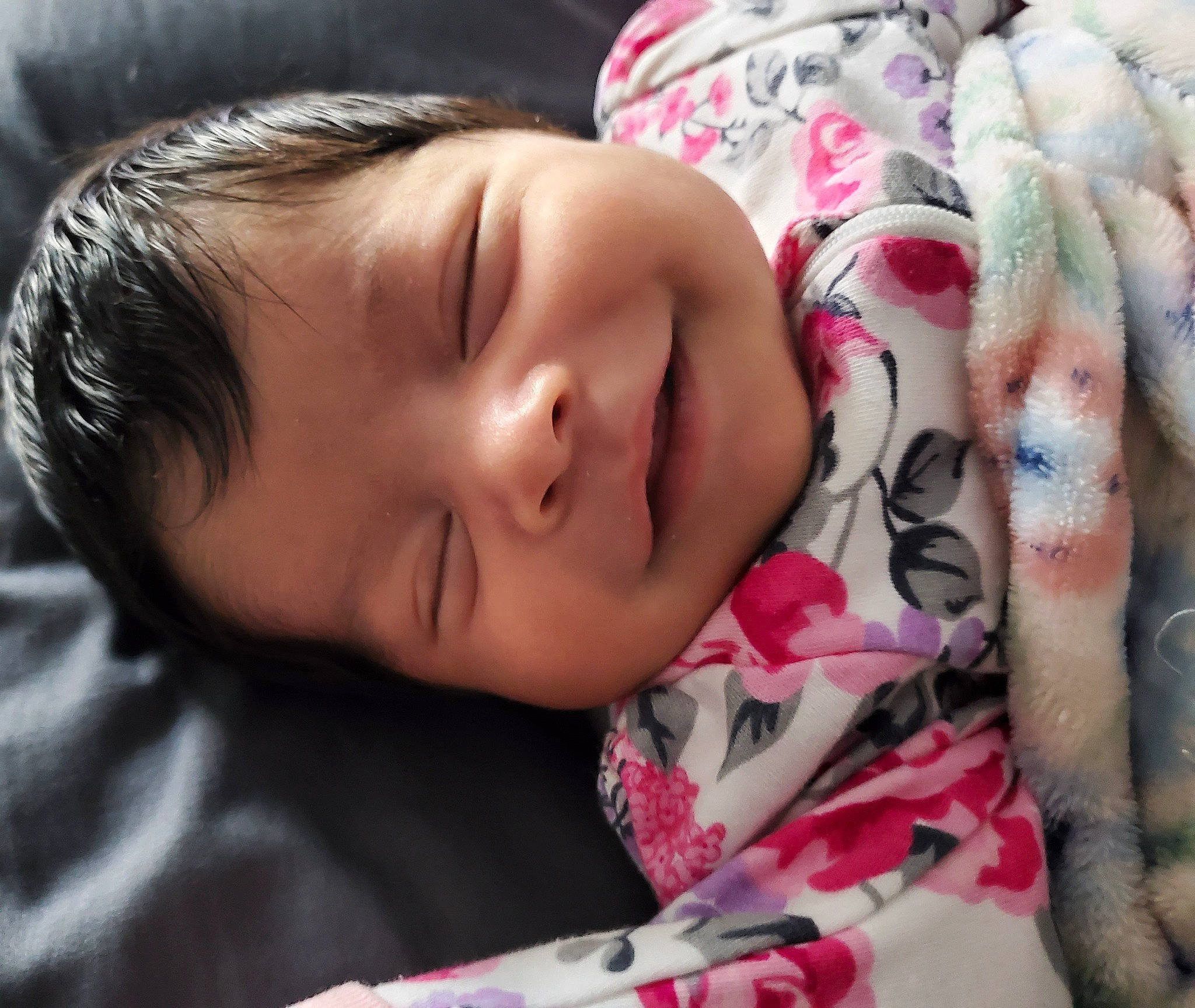 Adelina is registered to the contest to win money with this photo: black_hair, cheek, comfort, eye, eyebrow, eyelash, face, facial_expression, gesture, happy, head, iris, lip, mouth, neck, nose, person, pink, skin, smile