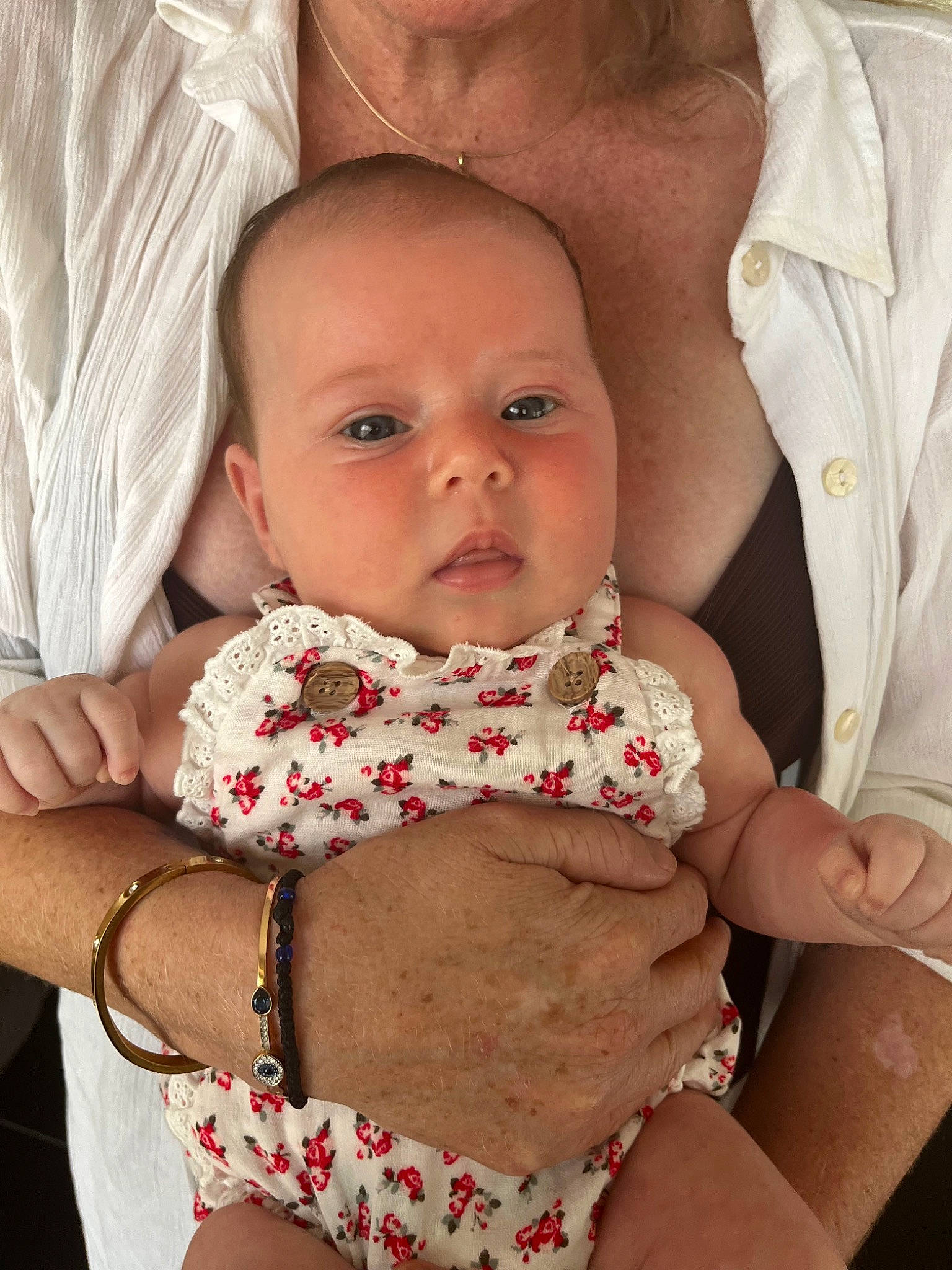 Josephine joined the competition — help win amazing prizes! baby, baby_toddler_clothing, cheek, chest, comfort, eye, gesture, hand, happy, iris, lip, mouth, neck, nose, organ, person, pink, skin, sleeve, stomach