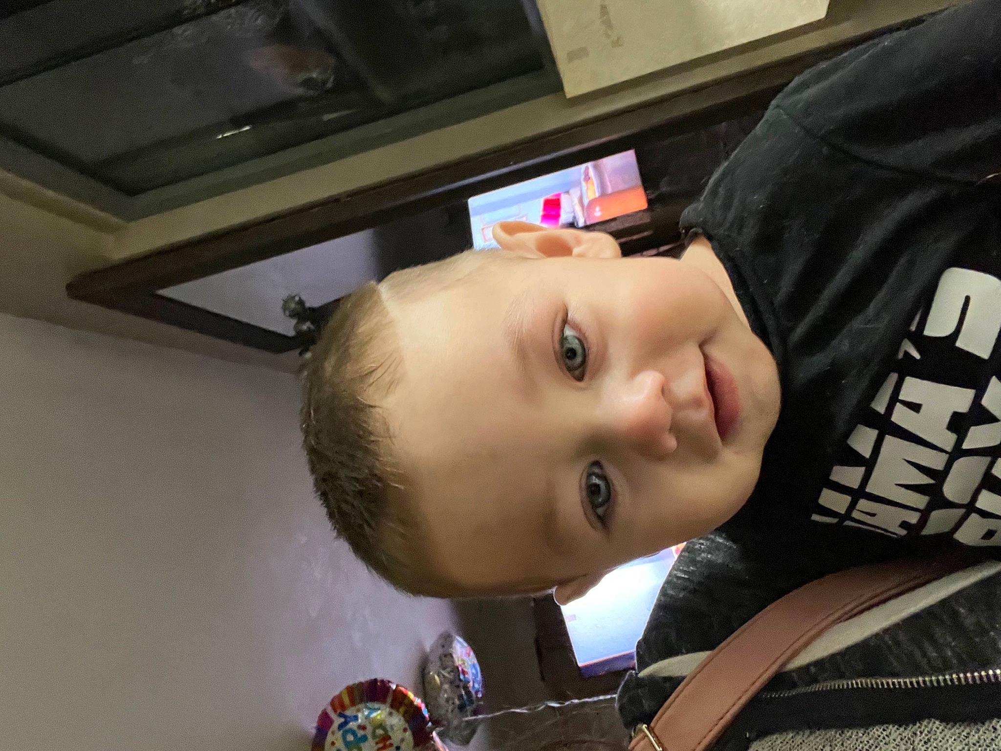 Hector joined the competition — help win amazing prizes! baby, baby_carriage, baby_products, cheek, child, chin, ear, eyebrow, eyelash, forehead, fun, happy, headgear, laptop, lip, mouth, nose, person, smile, toddler
