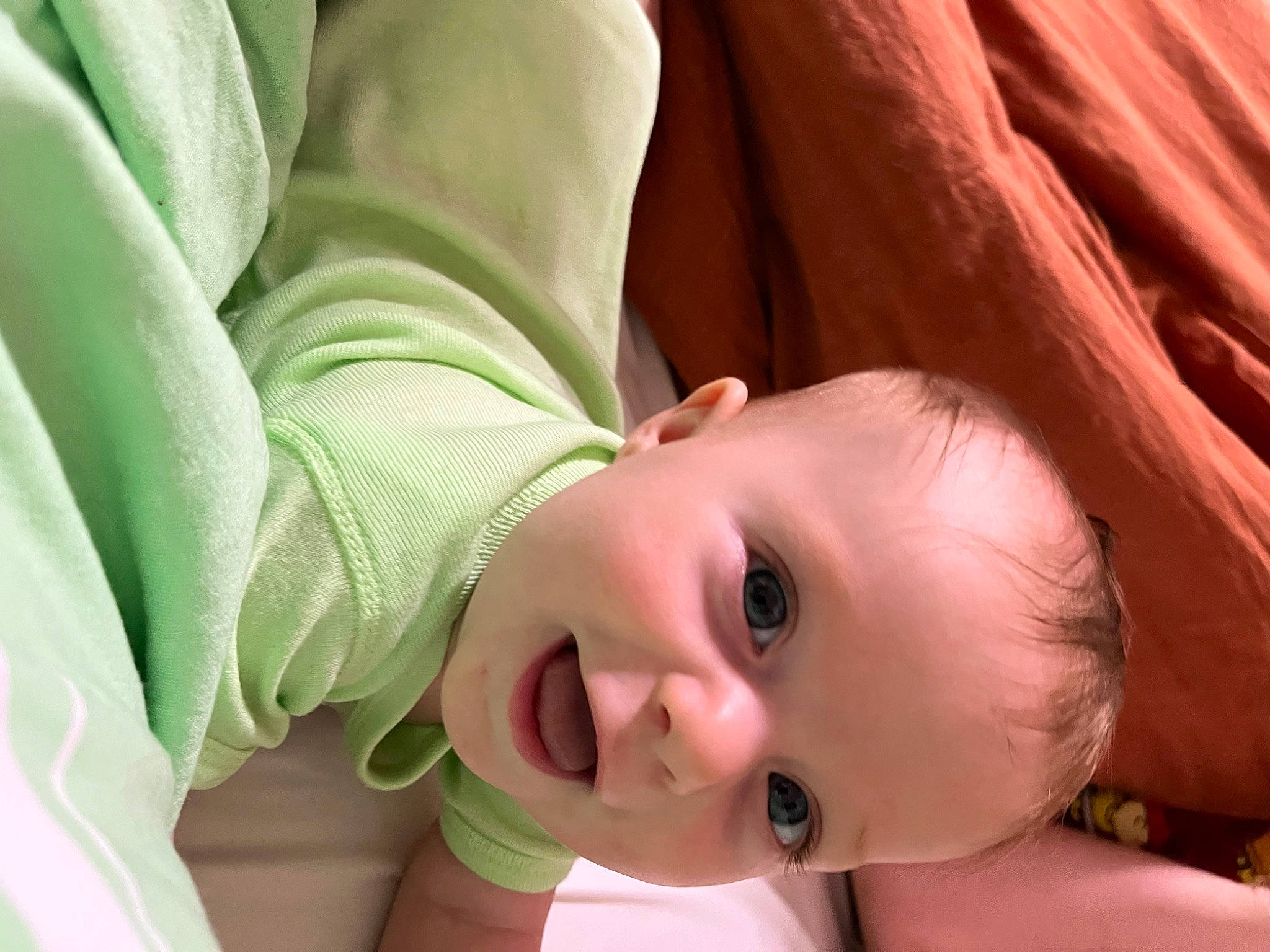 Valerie joined the competition — help win amazing prizes! baby, baby_toddler_clothing, cheek, chin, close_up, comfort, eye, eyebrow, eyelash, gesture, grass, happy, head, iris, lip, mouth, nose, person, skin, textile