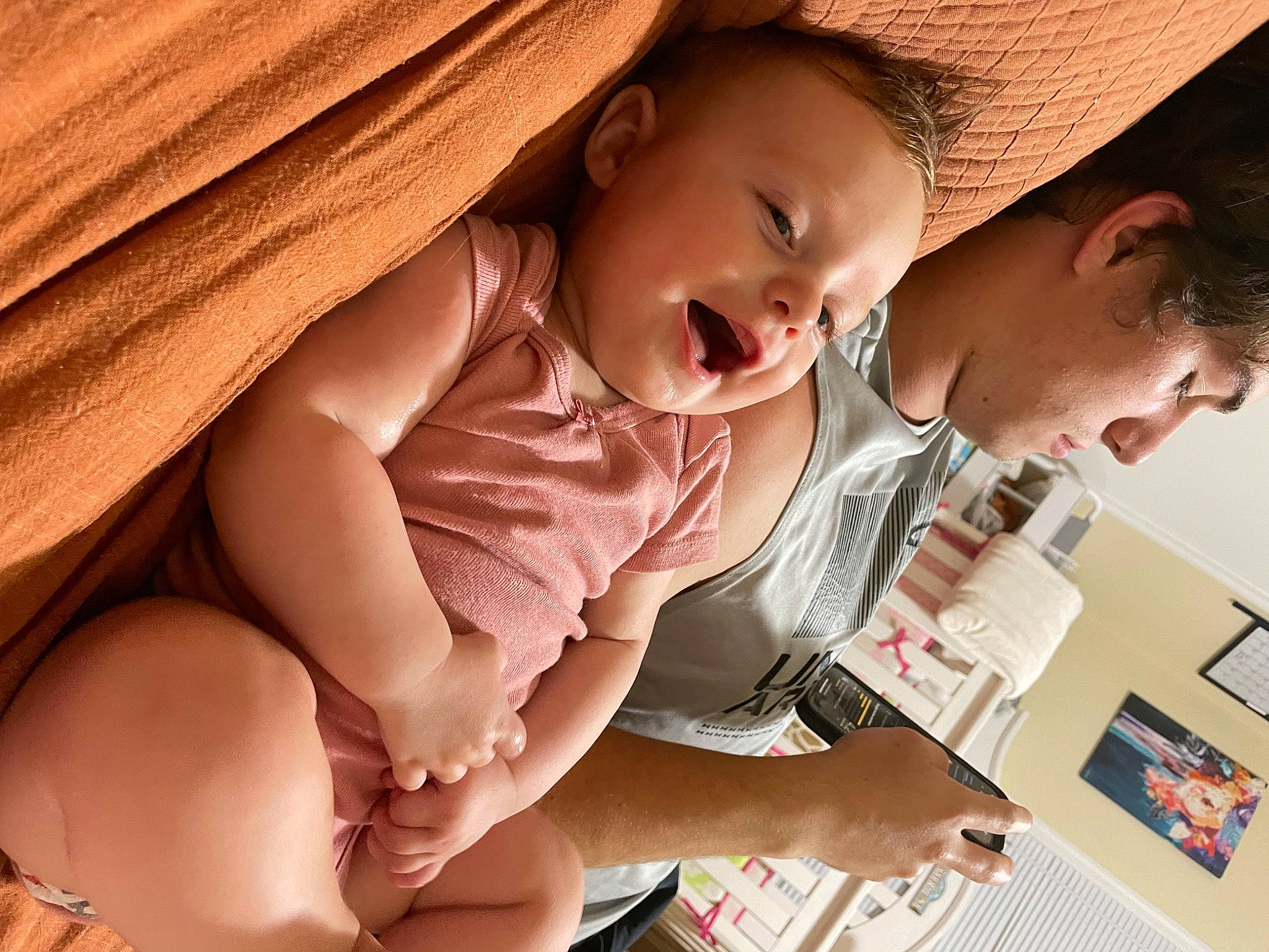 Valerie is registered to the contest to win money with this photo: baby, cap, child, comfort, eyebrow, facial_expression, finger, fun, gesture, happy, hat, mouth, nail, nose, person, skin, smile, sun_hat, thumb, toddler