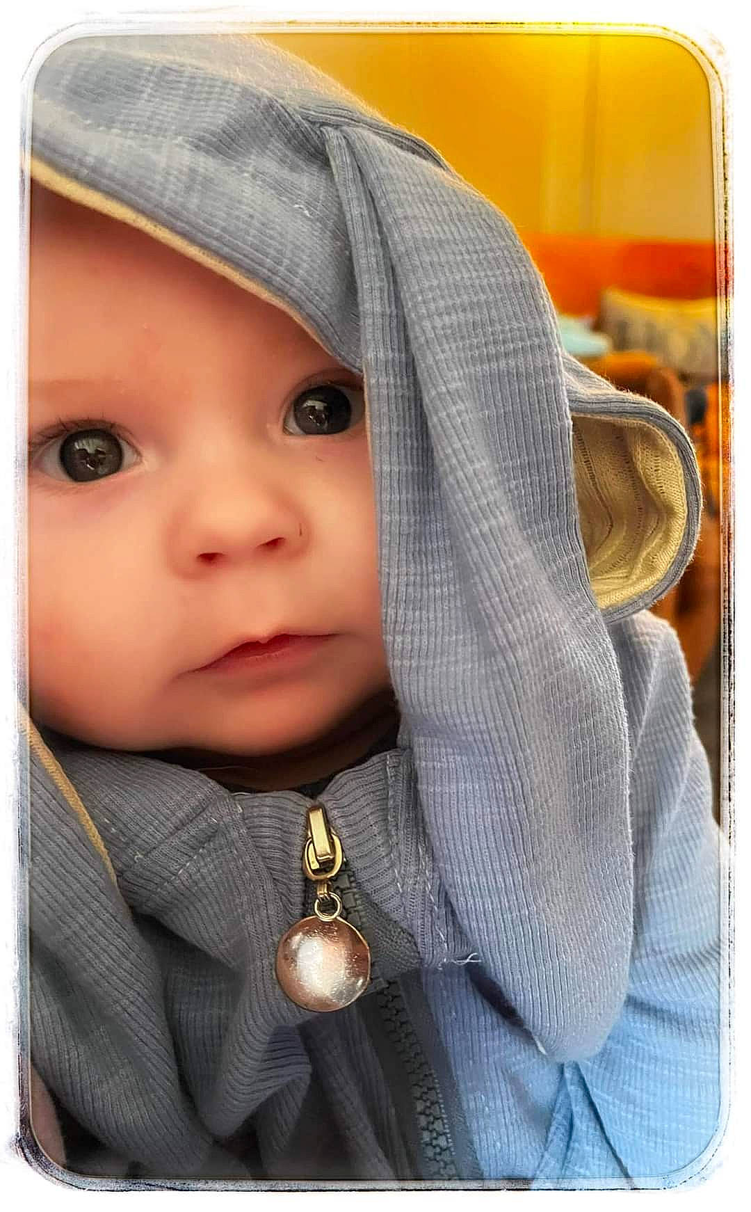 Hayden is registered to the contest to win money with this photo: baby, baby_products, baby_toddler_clothing, button, cap, child, collar, electric_blue, fashion_accessory, headgear, headwear, jewellery, lip, outerwear, person, plaid, sleeve, snapshot, street_fashion, tie