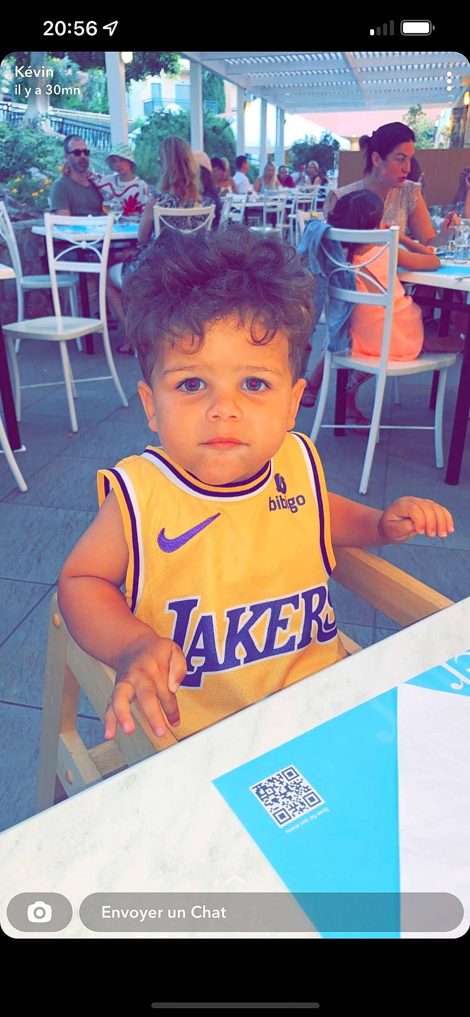 Kaïs a rejoint le concours — aidez-le/la à gagner de superbes lots ! adaptation, baby, baby_toddler_clothing, blue, chair, child, cool, electric_blue, event, fun, happy, human, leisure, person, sitting, skin, snapshot, standing, t_shirt, toddler