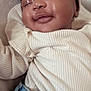 Serenity joined the competition — help win amazing prizes! baby, casual, child, closeup, clothing, cute, denim, face, happy, headband, indoor, infant, jeans, peaceful, portrait, resting, sleeping, smiling, soft, sweater