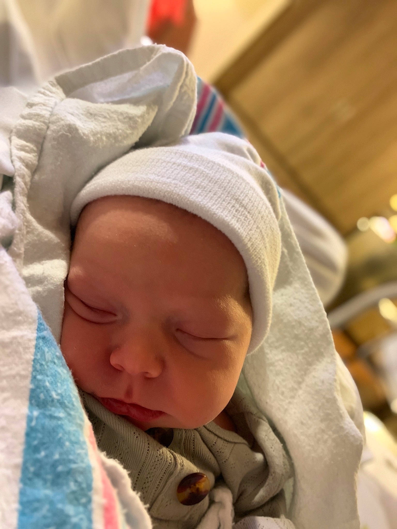 Levi joined the competition — help win amazing prizes! baby, baby_products, baby_safety, baby_sleeping, bedtime, blanket, cheek, child, childbirth, comfort, hat, headwear, linens, nap, person, room, skin, sleep, textile, thumb