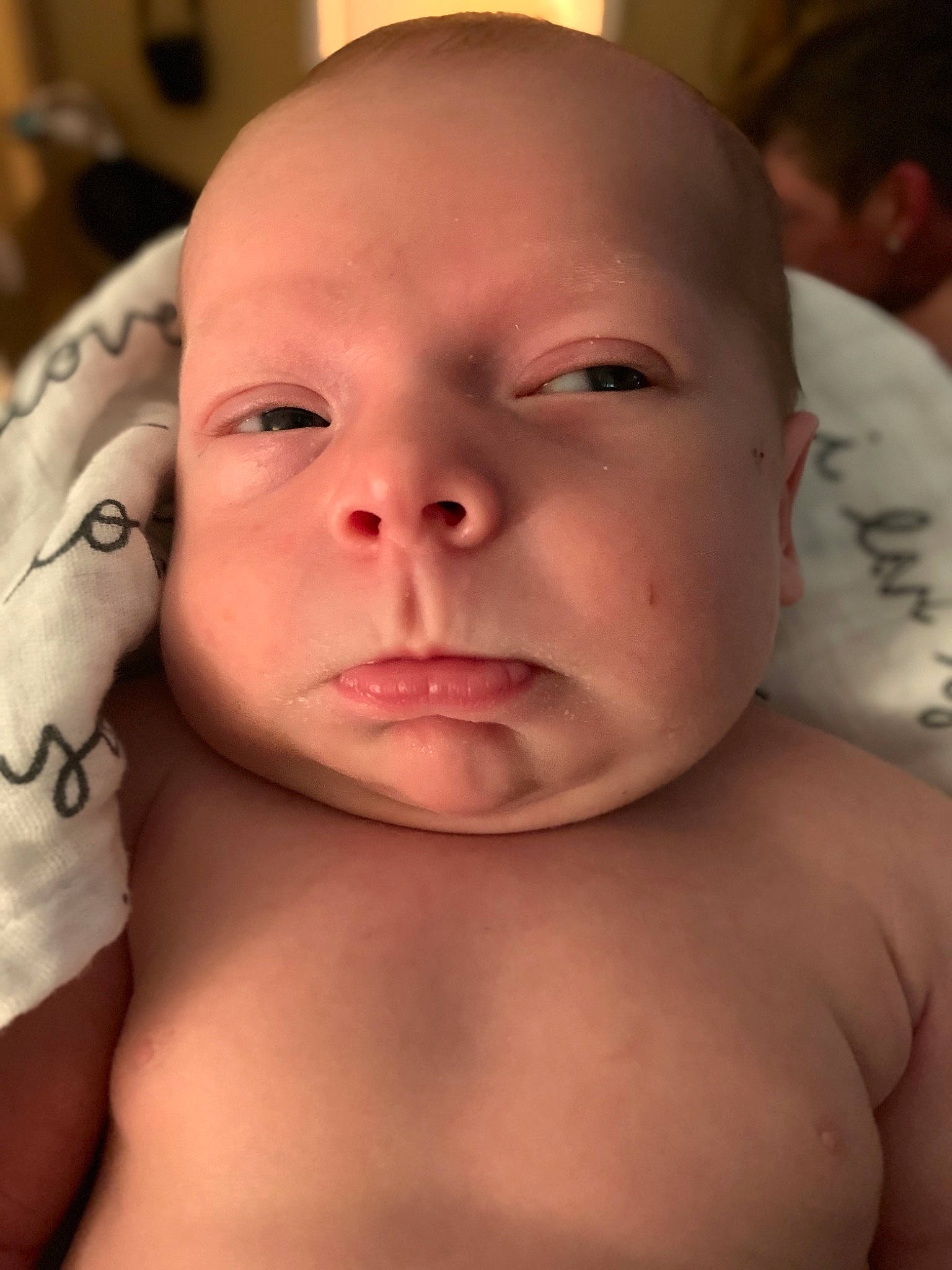 Levi joined the competition — help win amazing prizes! arm, baby, cheek, chest, chin, ear, eye, eyebrow, eyelash, finger, forehead, iris, jaw, lip, mammal, mouth, neck, nose, person, skin