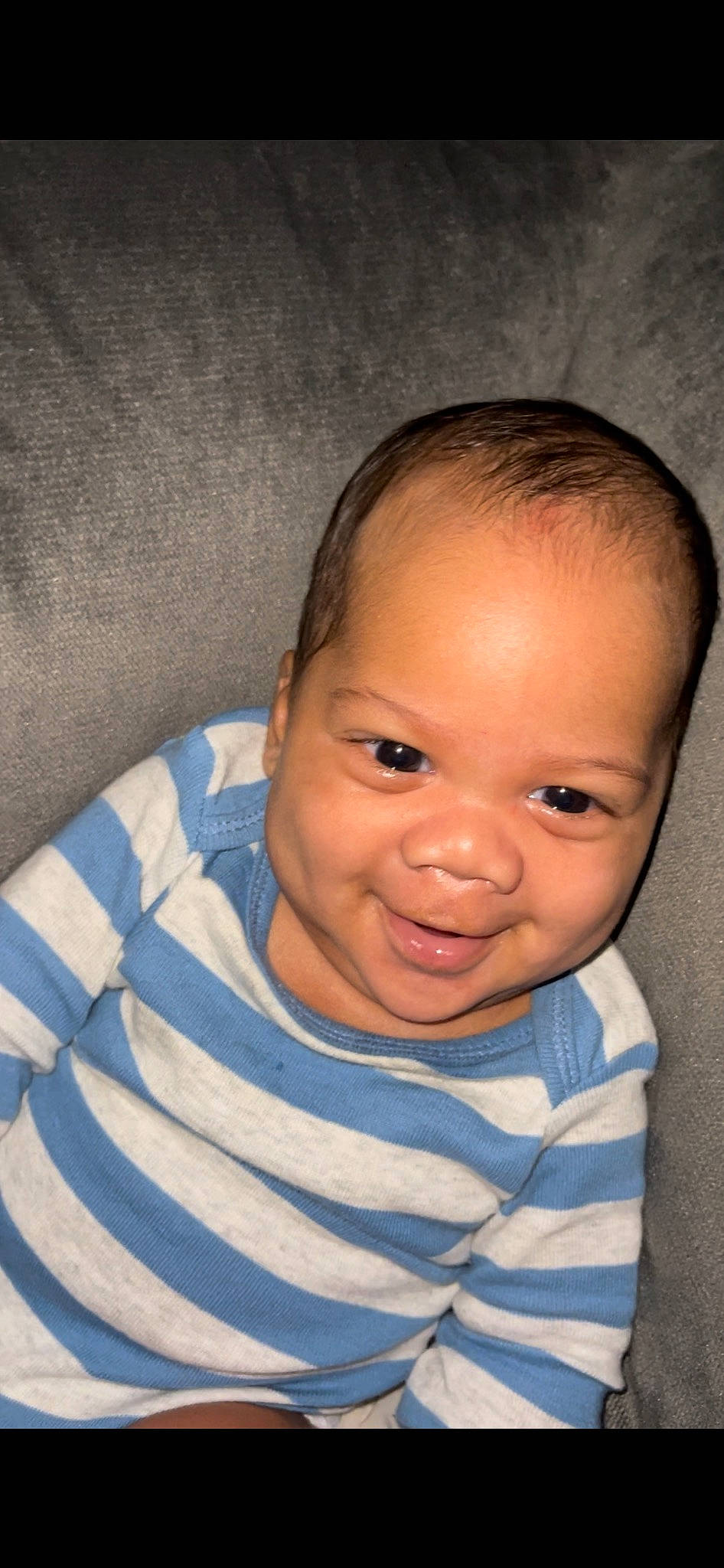 Kimiri is registered to the contest to win money with this photo: baby, baby_toddler_clothing, cheek, comfort, eye, eyebrow, eyelash, flash_photography, forehead, happy, iris, jaw, joy, lip, neck, nose, person, sitting, skin, sleeve