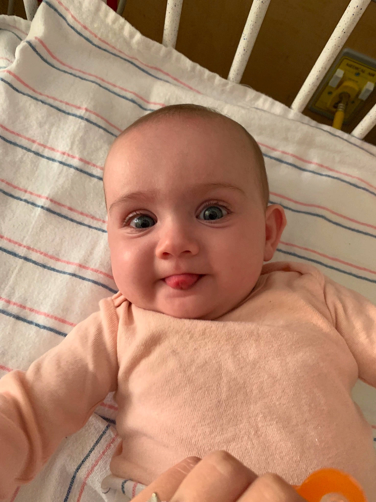 Giuliana joined the competition — help win amazing prizes! baby, cheek, child, eye, face, head, joy, lip, nose, person, skin, toddler