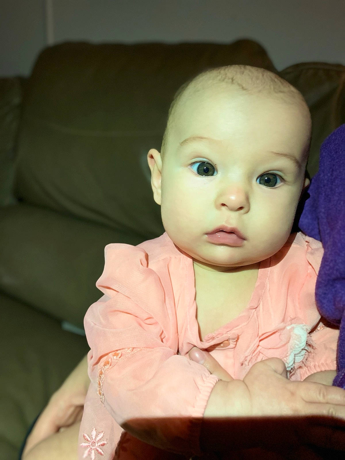 Kari joined the competition — help win amazing prizes! baby, baby_toddler_clothing, cheek, chin, comfort, eye, eyebrow, eyelash, finger, forehead, gesture, head, iris, lip, mouth, neck, nose, person, skin, sleeve