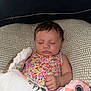Amelia joined the competition — help win amazing prizes! baby, bed, blanket, clothing, couch, crib, cushion, face, furniture, head, homedecor, infantbed, newborn, person, photography, pillow, portrait, quilt, sleeping, t_shirt