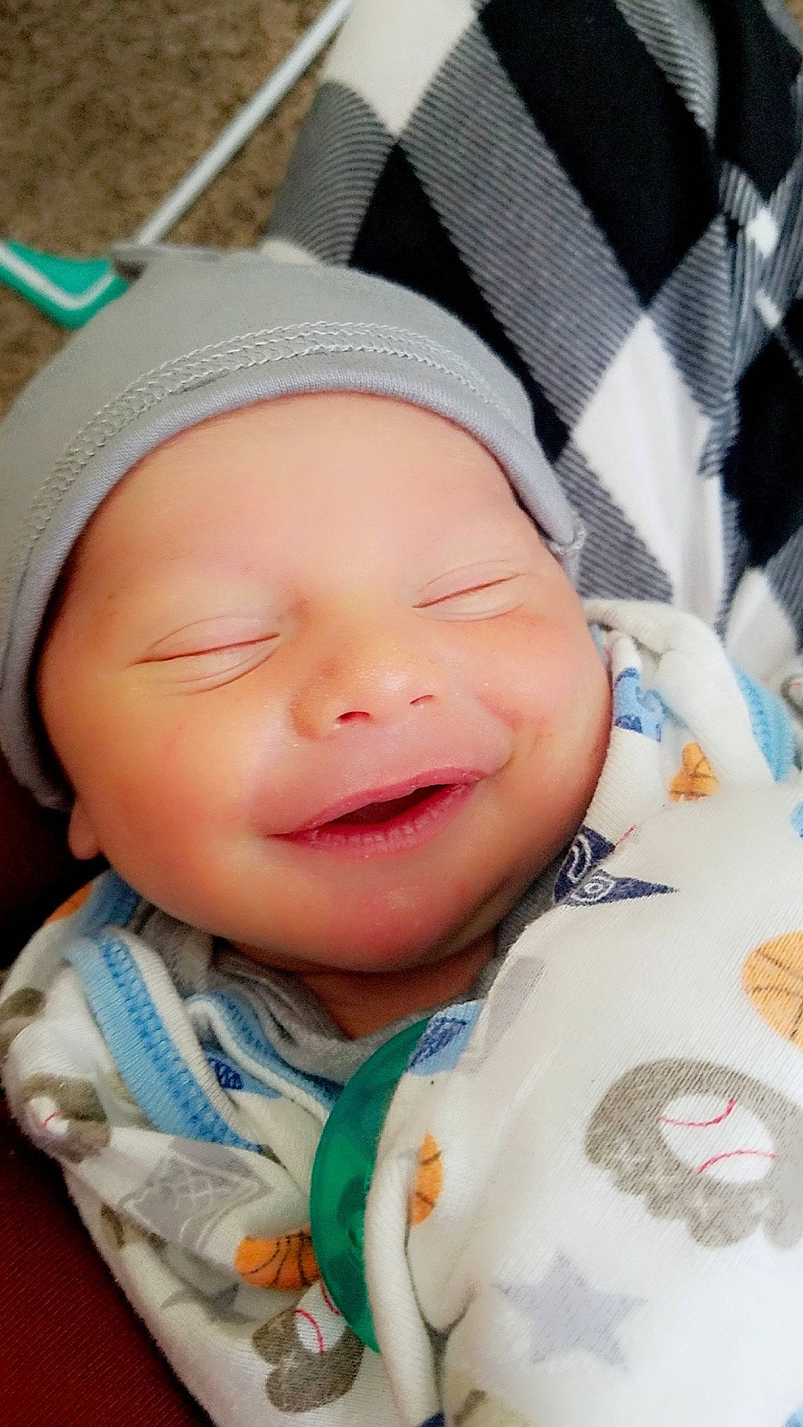 Arius joined the competition — help win amazing prizes! baby, baby_products, baby_toddler_clothing, beanie, bonnet, cheek, child, close_up, comfort, eye, headgear, headwear, human, knit_cap, lip, mouth, nose, person, product, skin