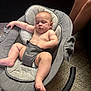 Sonny joined the competition — help win amazing prizes! baby, sleeping, infant, baby_rocker, gray, carpet, indoor, legs, arm, face, person, child, relaxation, comfort, soft, toddler, furniture, home, cute, peaceful