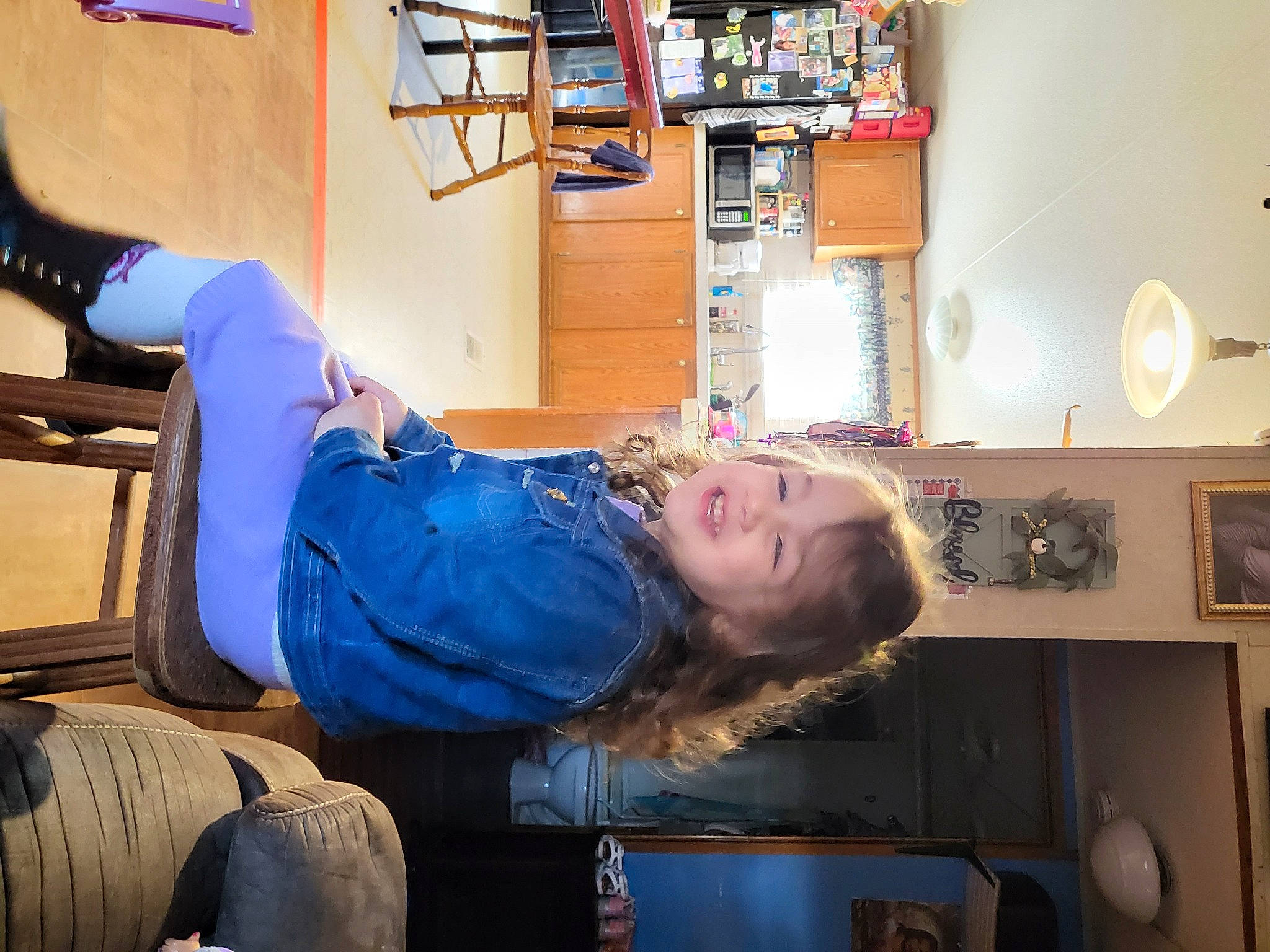 Krimson joined the competition — help win amazing prizes! abdomen, building, comfort, denim, electric_blue, flooring, fun, human_leg, joy, machine, person, picture_frame, room, shelf, shelving, sitting, wood