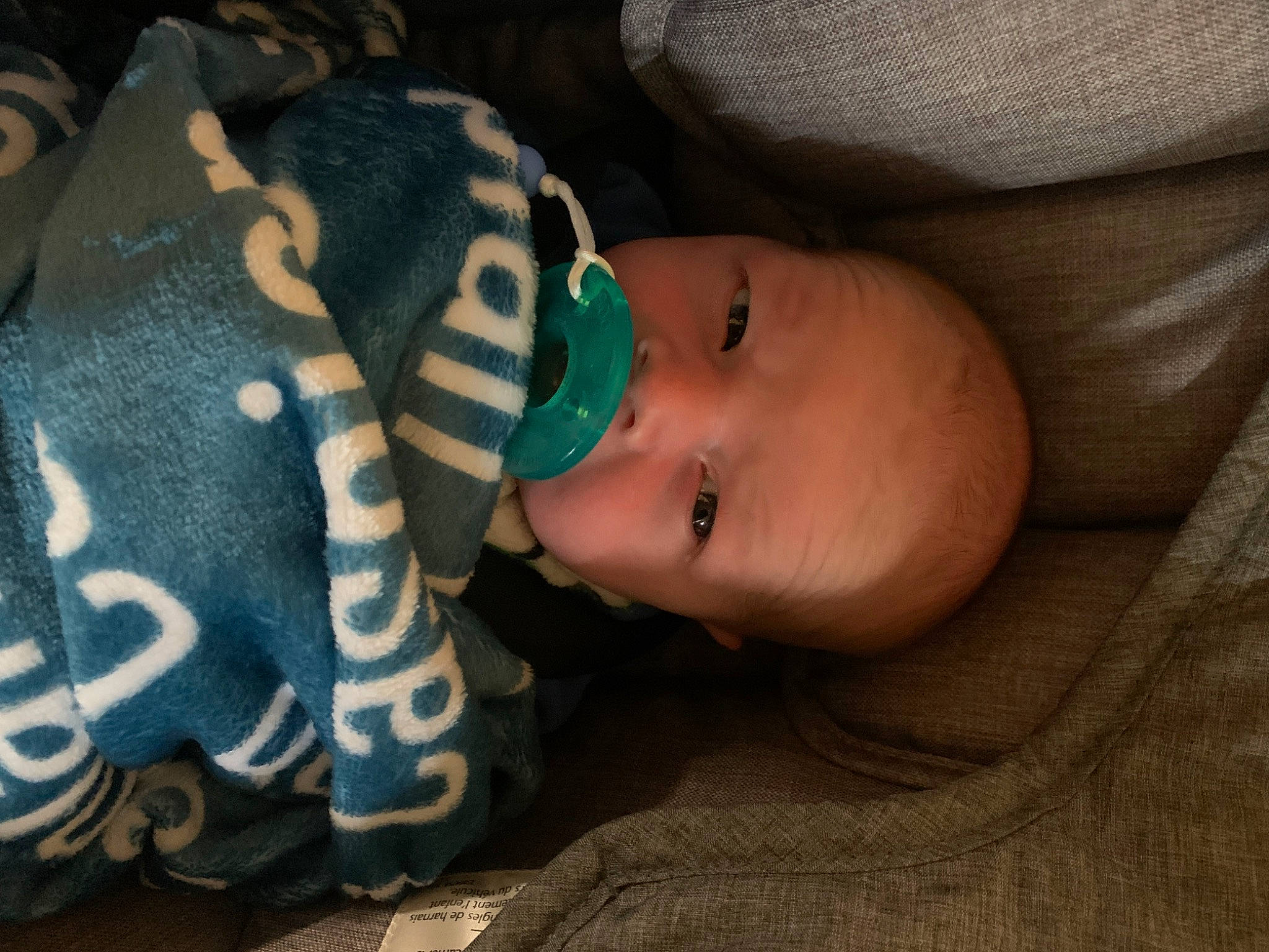 Caspian is registered to the contest to win money with this photo: baby, baby_toddler_clothing, cheek, child, comfort, eyelash, fashion_accessory, fur, headgear, human_body, iris, linens, nail, pattern, person, personal_protective_equipment, sleeve, toddler, tree