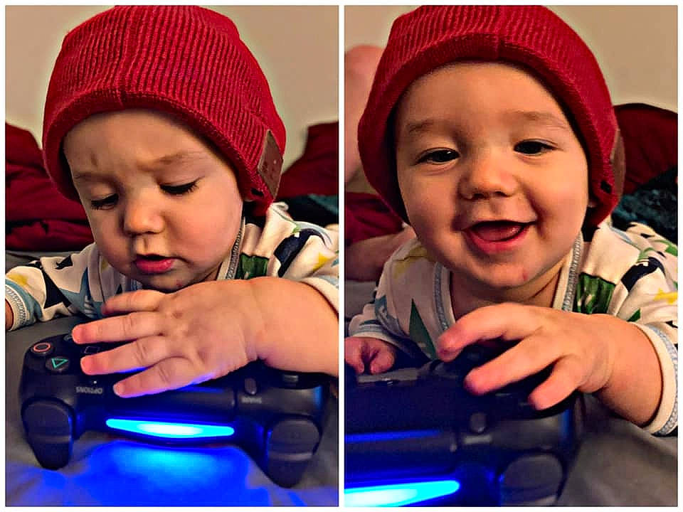Edward William joined the competition — help win amazing prizes! baby, beanie, cap, cheek, child, cool, ear, electronic_device, head, headgear, joy, knit_cap, organ, person, photography, play, product, selfie, smile, snapshot