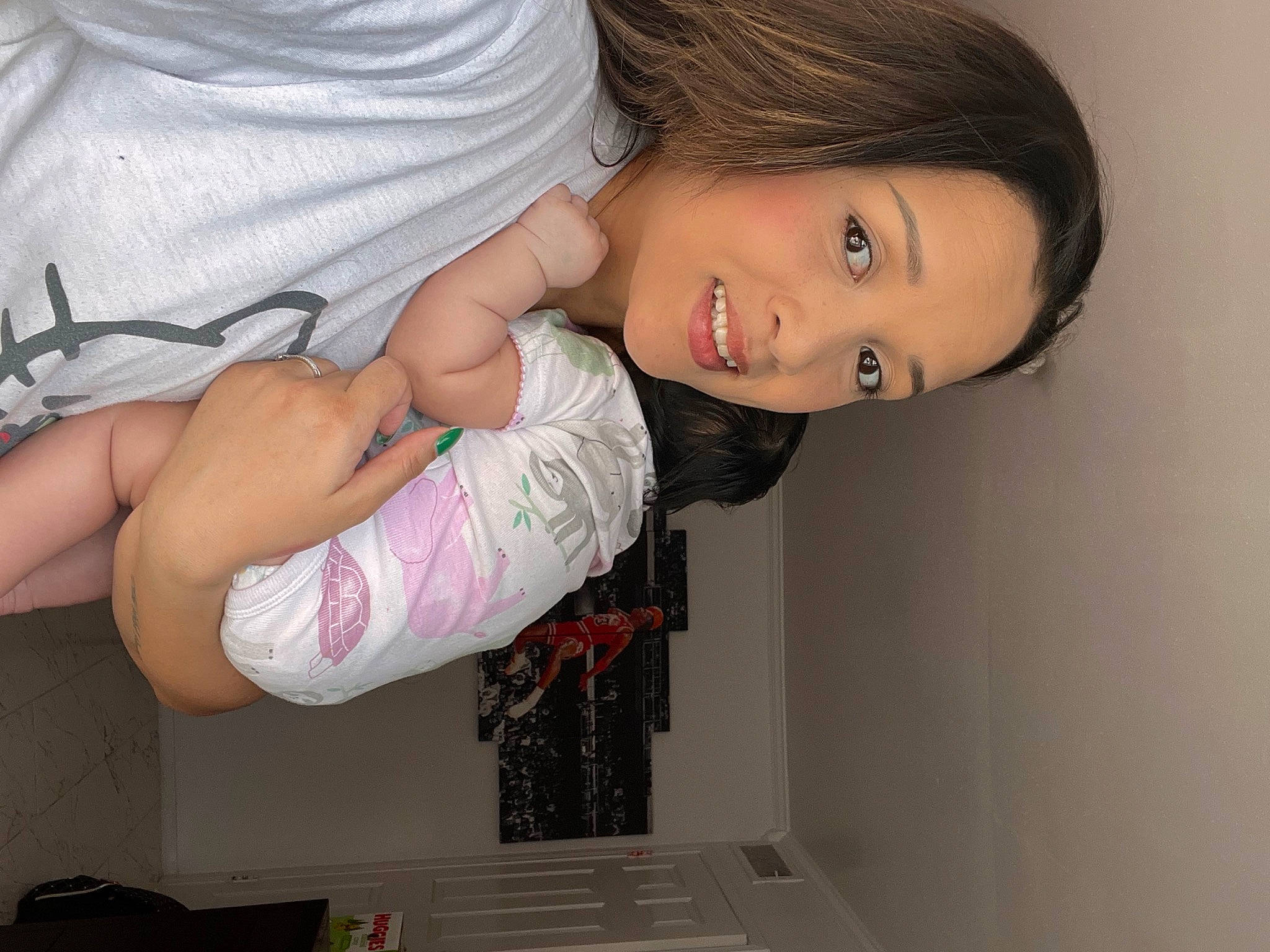 Miley joined the competition — help win amazing prizes! arm, black_hair, chest, dress, elbow, eye, eyelash, face, fashion_design, flash_photography, hair, human_leg, joint, joy, long_hair, mouth, neck, person, skin, smile