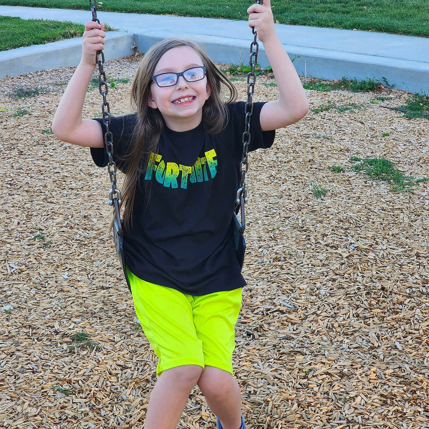 Malakai joined the competition — help win amazing prizes! accessories, child, clothing, face, female, footwear, girl, glasses, grass, head, nature, outdoorplayarea, outdoors, park, person, photography, plant, playarea, portrait, shoe