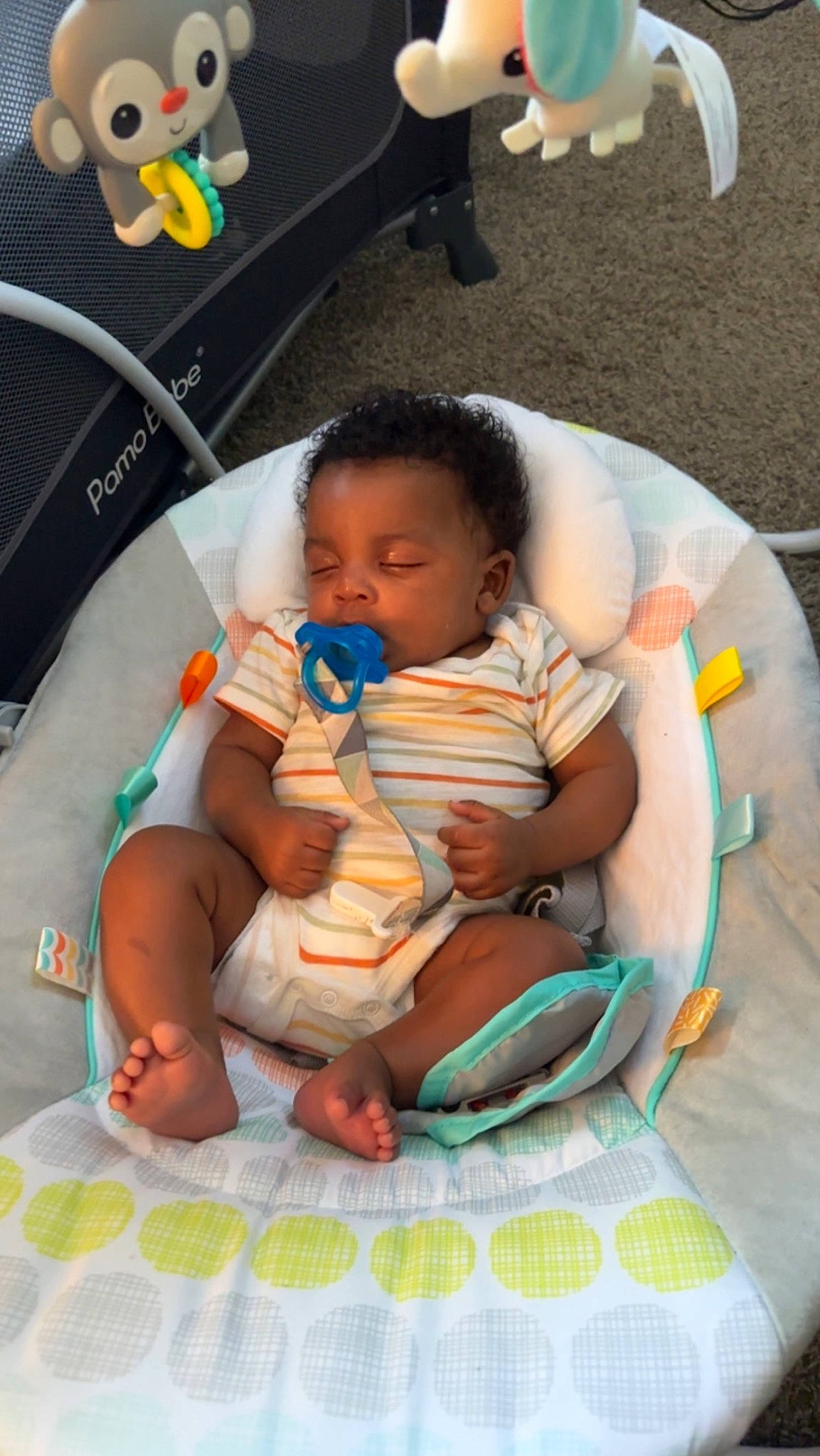Karter joined the competition — help win amazing prizes! abdomen, baby, baby_products, chest, child, comfort, diaper, event, foot, fun, green, lap, leisure, person, recreation, sitting, skin, thigh, toddler, vacation