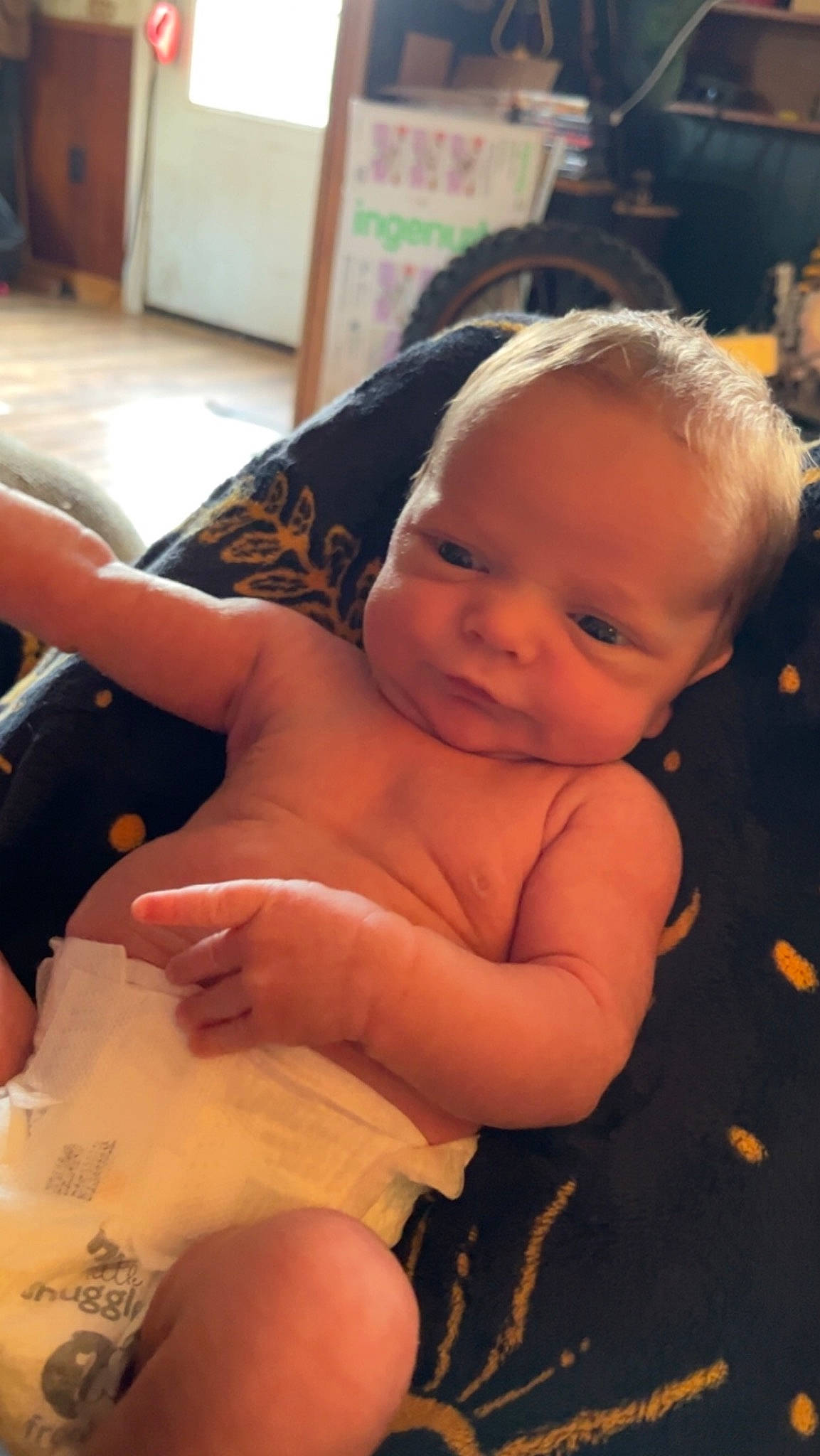 Jeffrey is registered to the contest to win money with this photo: abdomen, baby, cheek, chest, child, chin, finger, foot, head, human_body, human_leg, mouth, nail, person, skin, smile, stomach, thigh, thumb, toddler