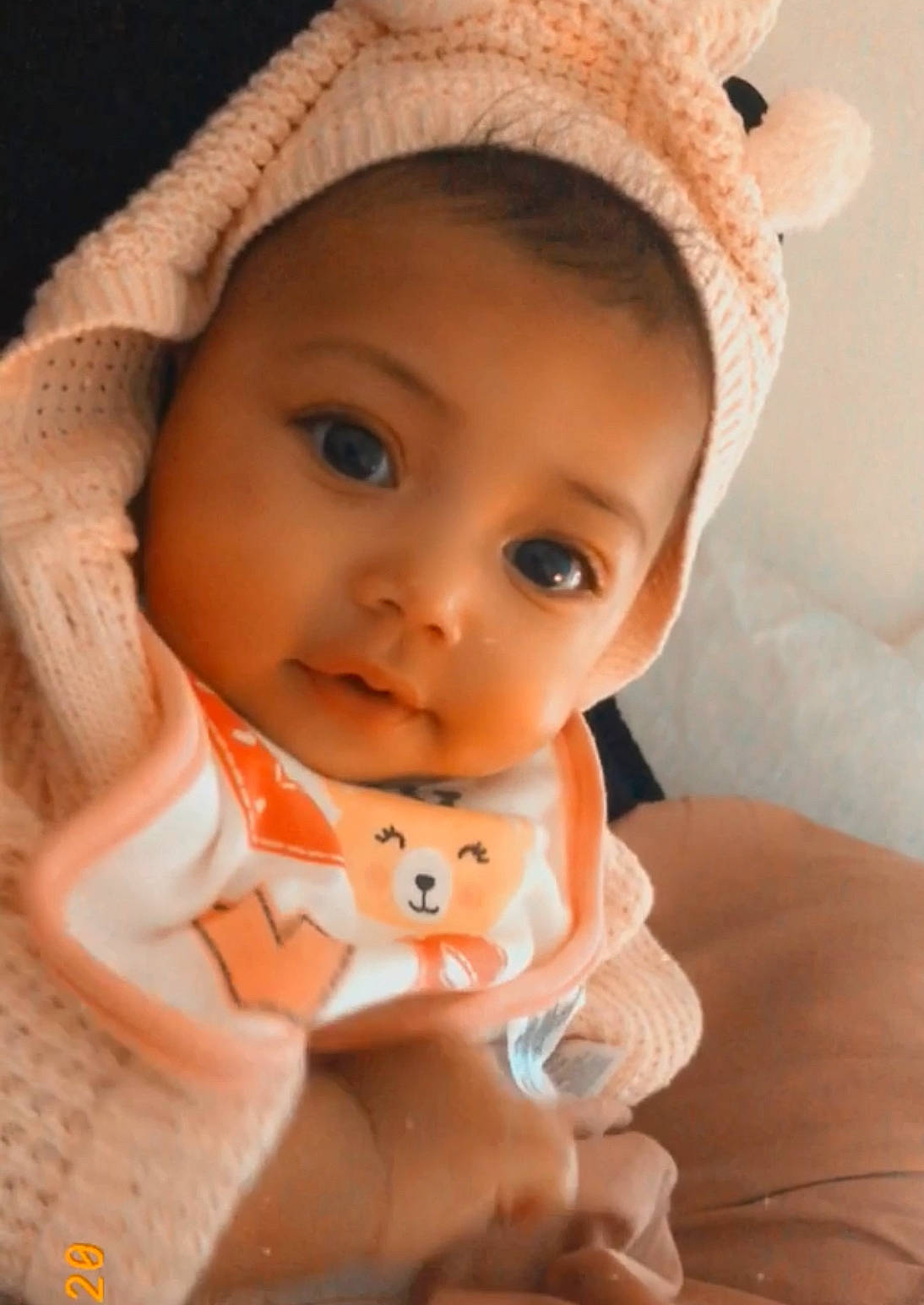 Loyalty joined the competition — help win amazing prizes! baby, baby_toddler_clothing, cap, cheek, child, chin, dress, eye, eyebrow, fashion_accessory, finger, happy, headgear, iris, lip, nose, person, skin, sleeve, sun_hat