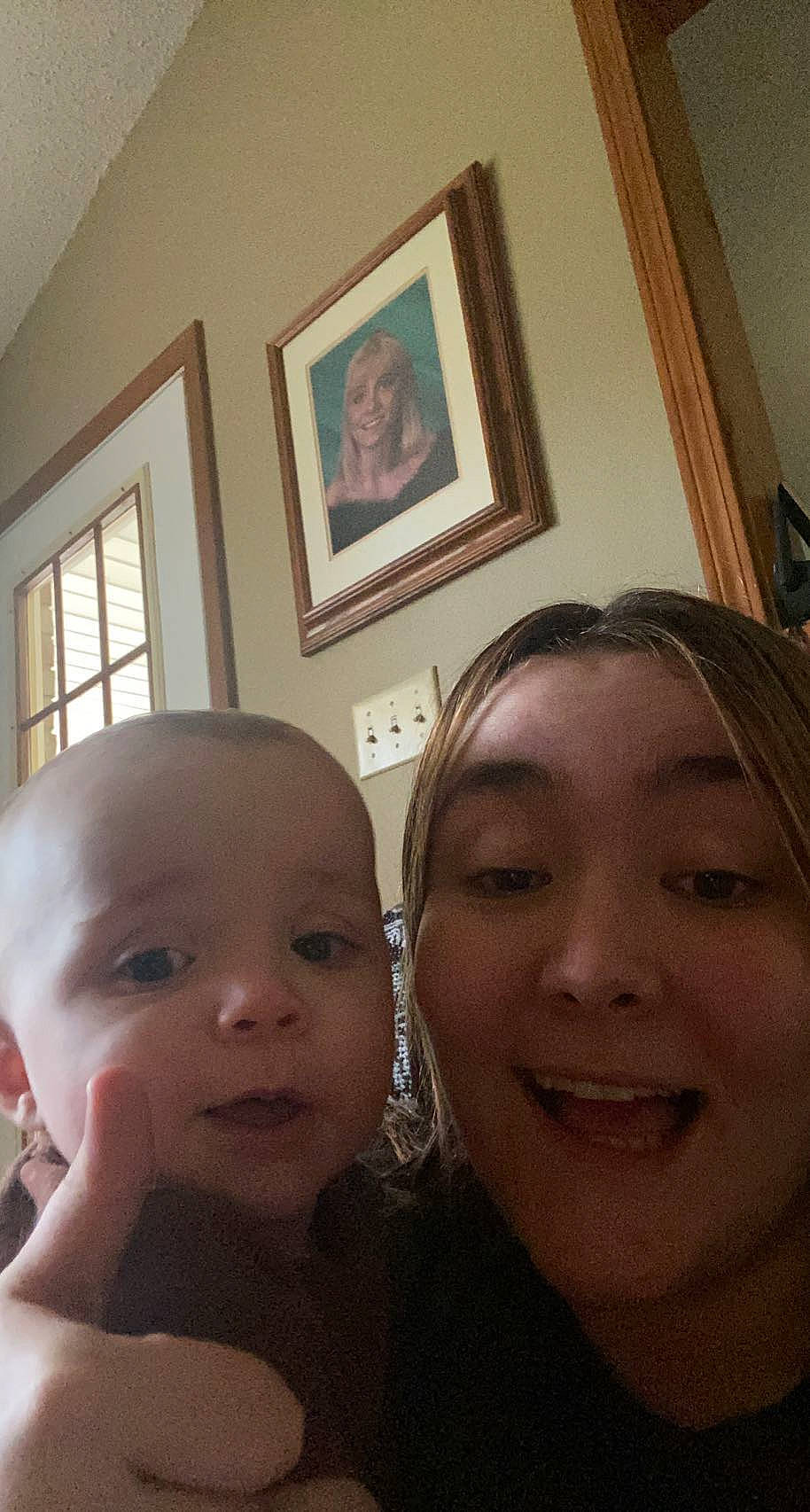 Kason is registered to the contest to win money with this photo: cheek, chin, ear, eyebrow, eyelash, face, forehead, hair, hairstyle, happy, head, jaw, joy, lip, mouth, neck, nose, organ, person, picture_frame