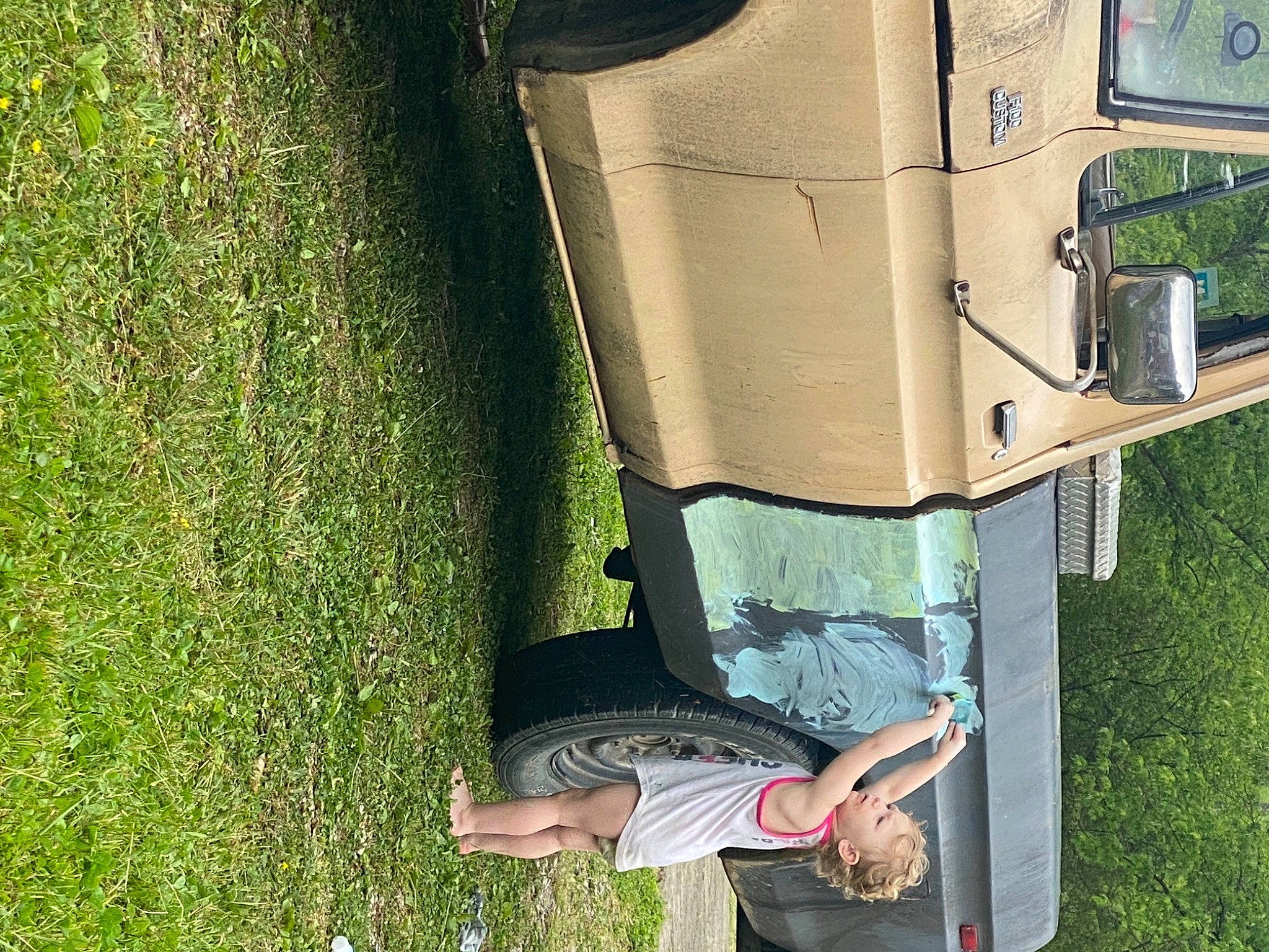 Nevaeh. joined the competition — help win amazing prizes! auto_part, automotive_exterior, automotive_lighting, bumper, chair, fun, gas, grass, green, lawn, leisure, machine, motor_vehicle, person, plant, recreation, t_shirt, tree, vehicle_door, wood