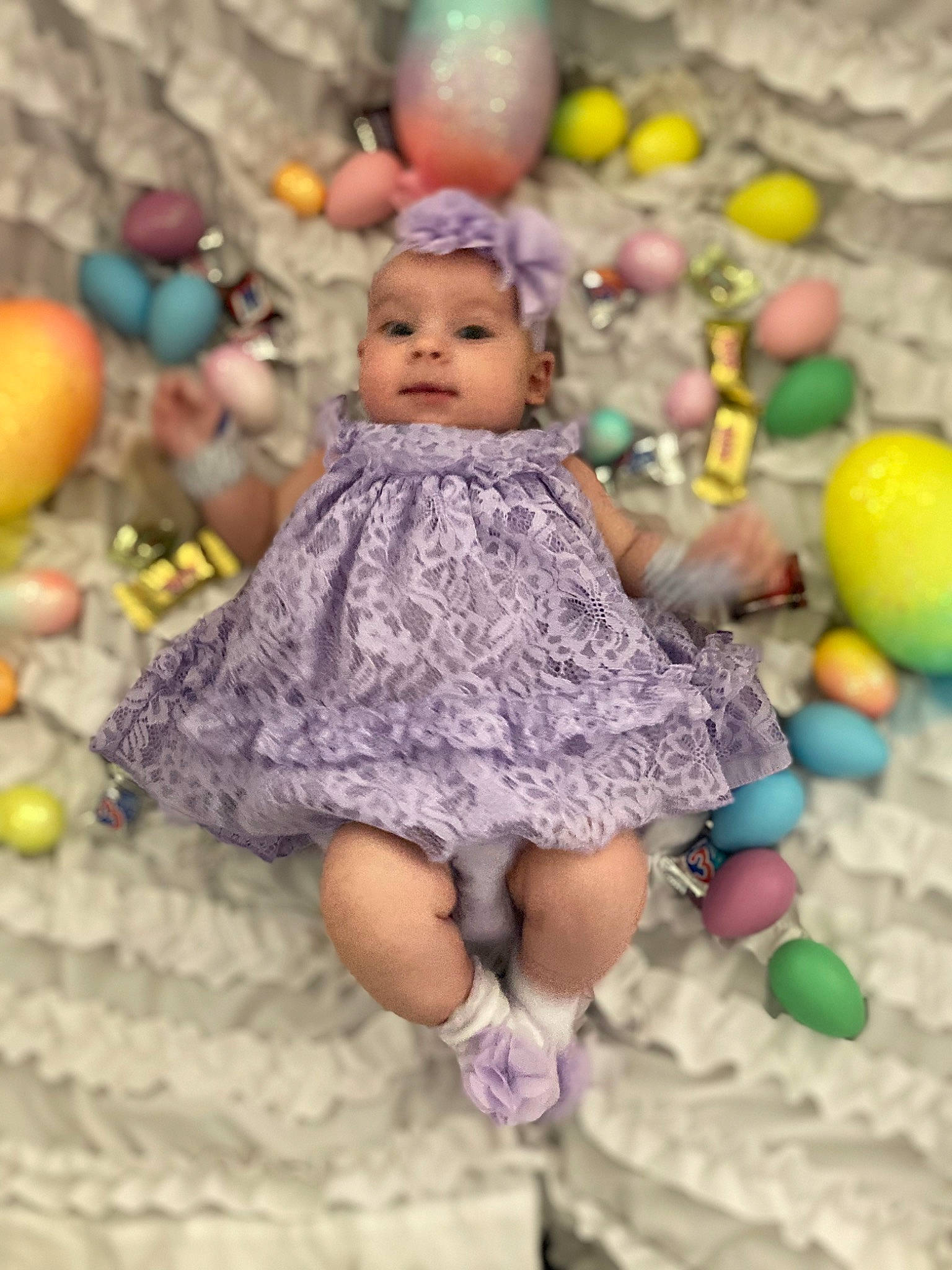 Sophia joined the competition — help win amazing prizes! adaptation, art, beauty, child, doll, dress, facial_expression, fun, green, happy, headwear, outerwear, party_supply, people, person, photograph, pink, purple, smile, textile