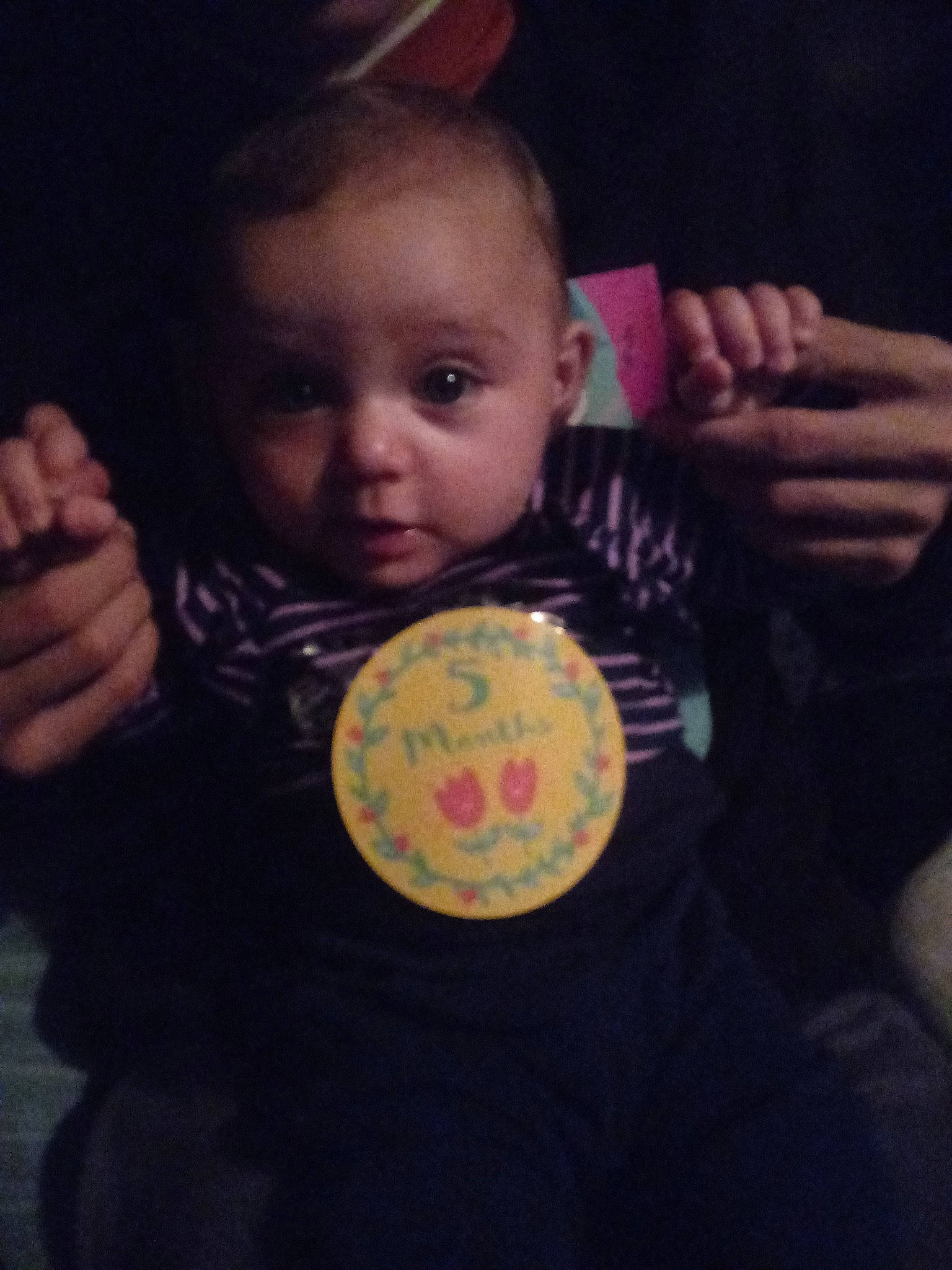 Ravyn joined the competition — help win amazing prizes! arm, baby, cheek, child, eye, face, finger, forehead, hand, head, person, selfie, thumb, toddler