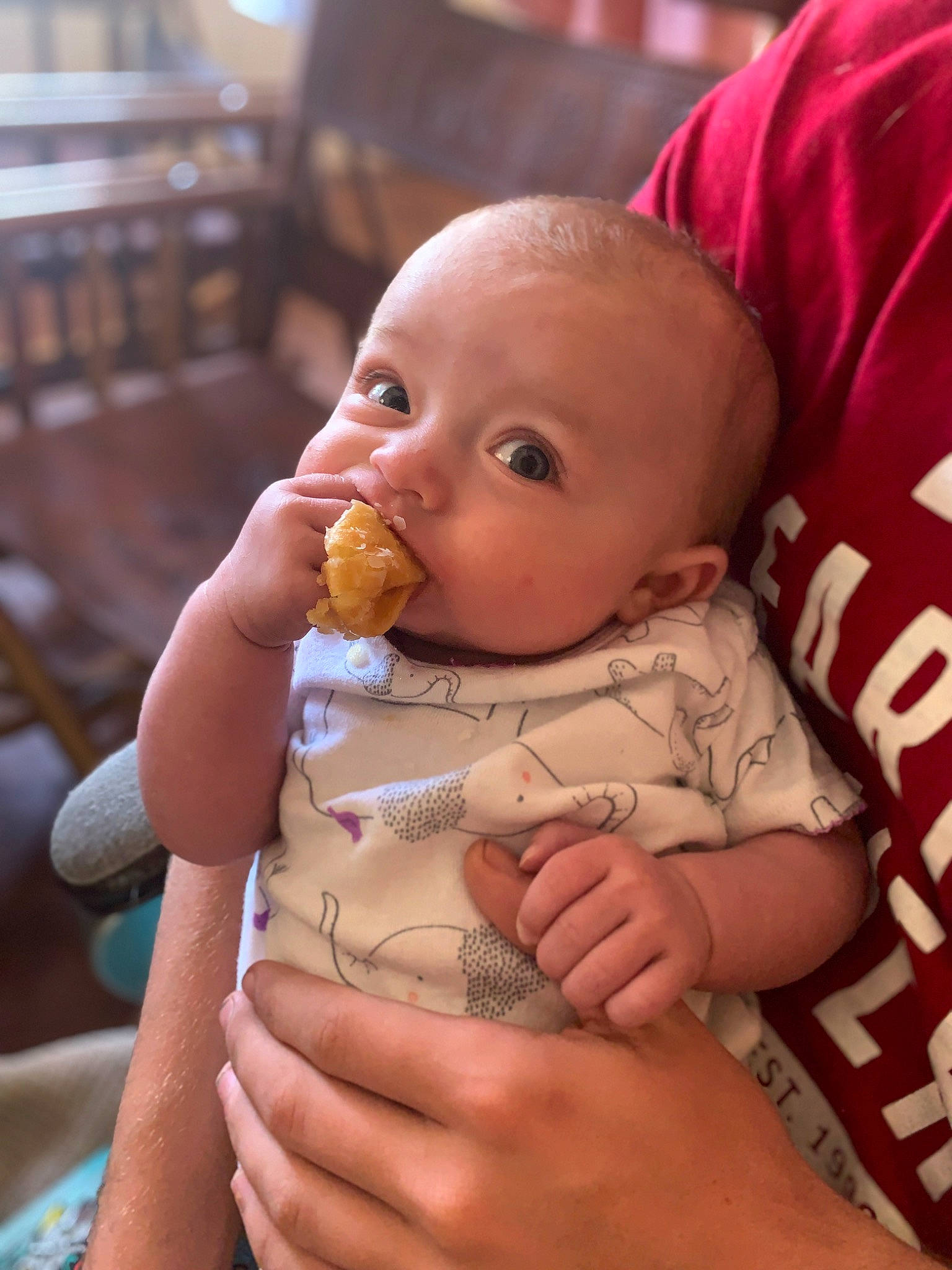 Felica joined the competition — help win amazing prizes! abdomen, baby, baby_bottle, baby_products, baby_toddler_clothing, cheek, child, comfort, finger, gesture, hand, human_leg, lip, mouth, nail, nose, person, sitting, skin, thumb