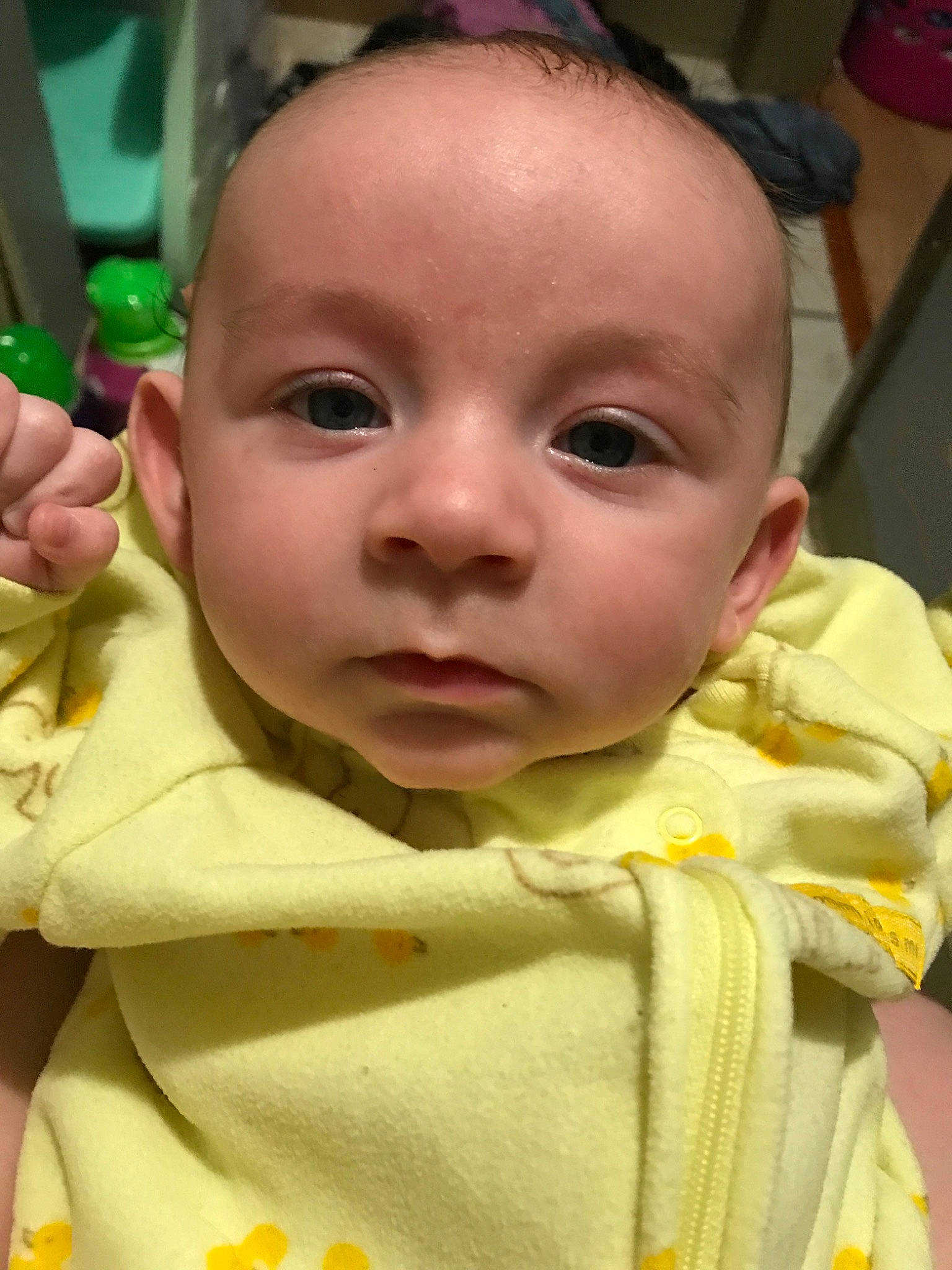 Blaine joined the competition — help win amazing prizes! baby, cheek, child, chin, ear, eye, eyebrow, eyelash, face, facial_expression, forehead, head, lip, mouth, nose, person, skin, smile, toddler