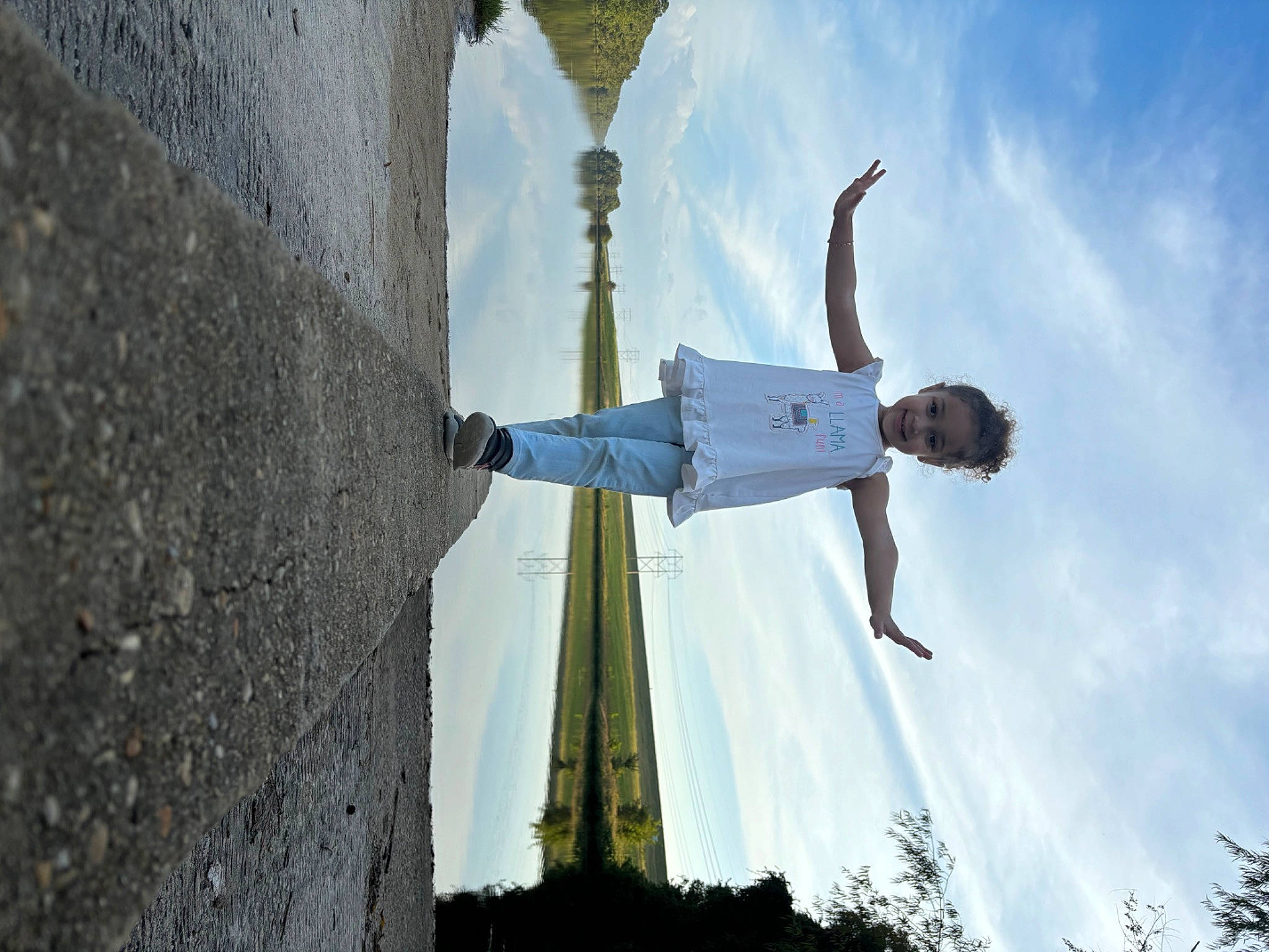 Arielle joined the competition — help win amazing prizes! adventure, cloud, concrete, extreme_sport, fun, happy, joy, leisure, person, plant, recreation, rock, shadow, sky, street_light, travel, tree, world