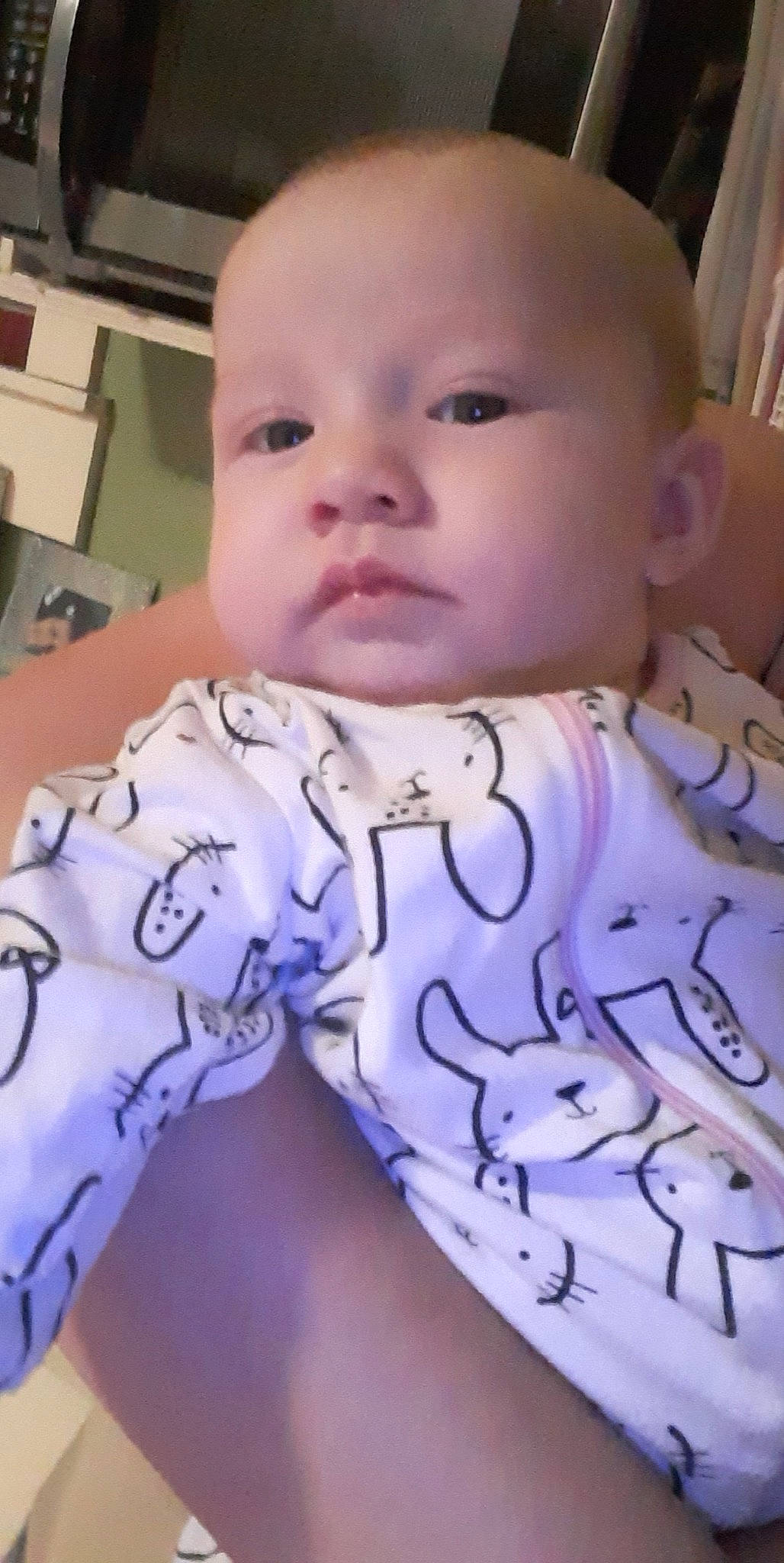 Reyna joined the competition — help win amazing prizes! baby, baby_toddler_clothing, cheek, chin, cool, eyebrow, eyelash, forehead, iris, lip, mammal, mouth, neck, nose, organ, pattern, person, skin, sleeve, textile