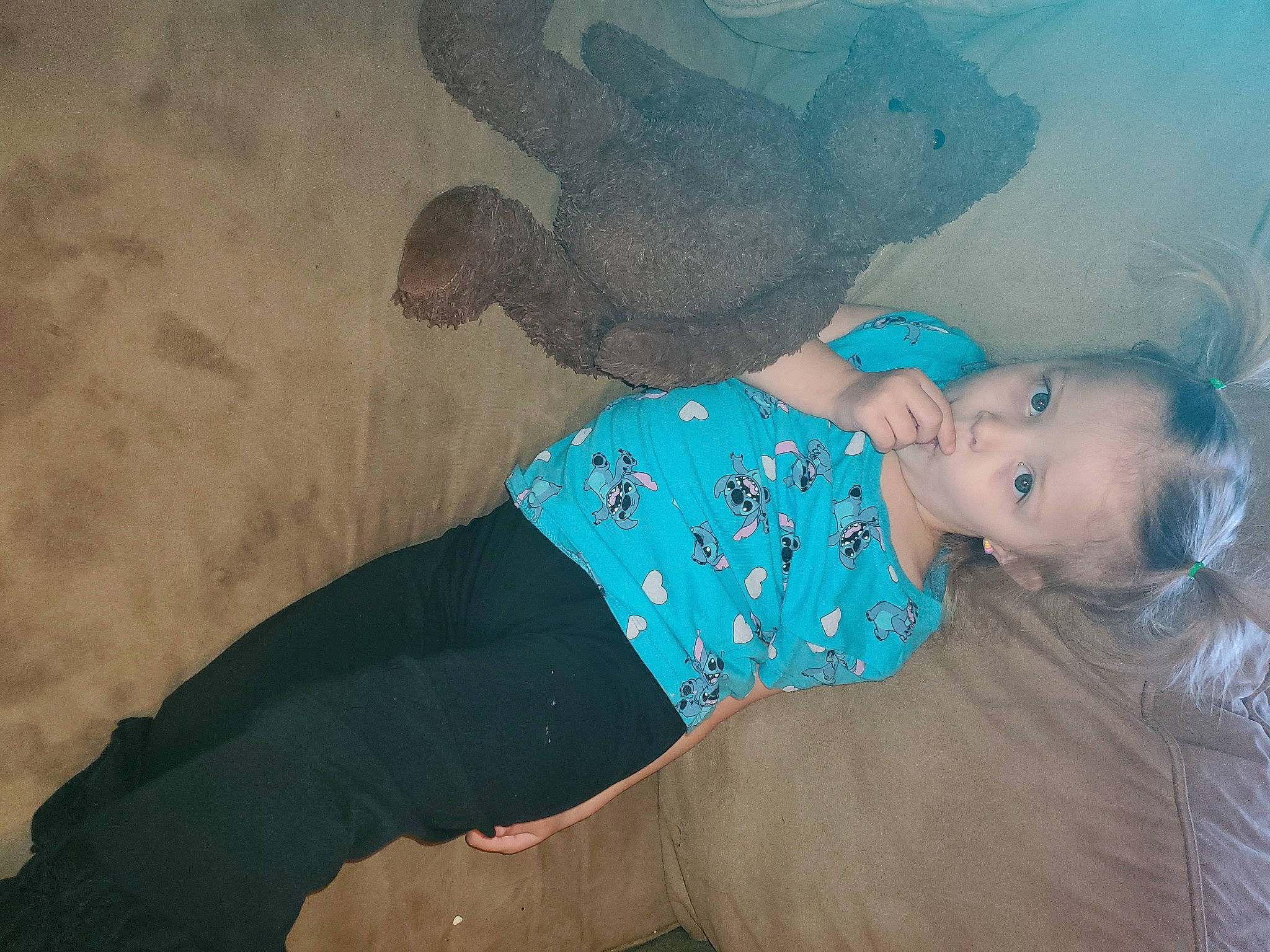 Lillyan joined the competition — help win amazing prizes! child, denim, electric_blue, fish, fun, happy, head, leisure, person, sitting, sleeve, t_shirt, toddler