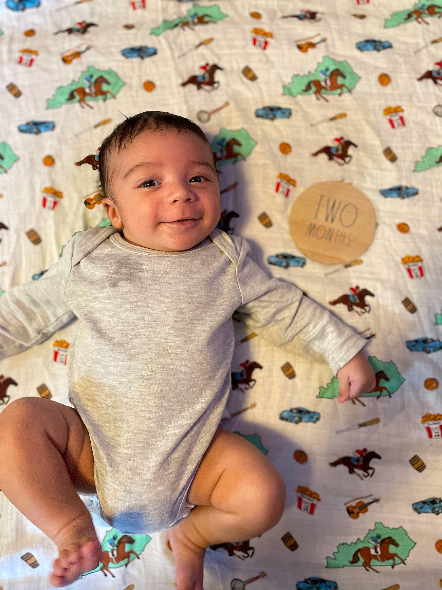 Kingston joined the competition — help win amazing prizes! baby, baby_toddler_clothing, cheek, child, foot, fun, happy, holiday, human_leg, joy, linens, pattern, people_in_nature, person, play, room, sitting, sleeve, smile, sock