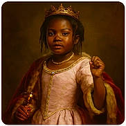 Baila joined the competition — help win amazing prizes! child, classic, costume, crown, elegant, expression, face, formal, fur, goblet, gold, hand, historical, luxury, necklace, portrait, robe, royalty, studio, young