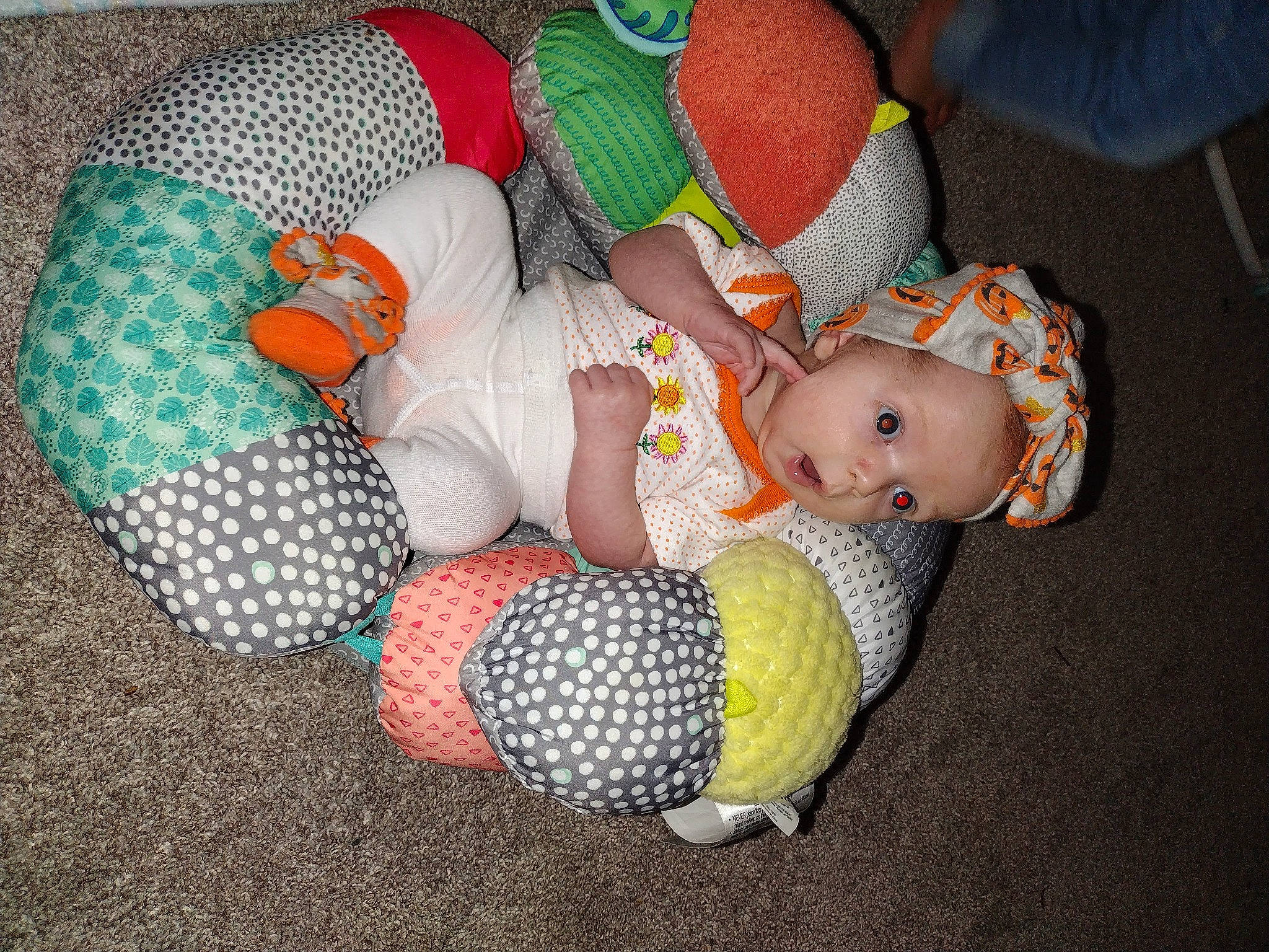 Kinsleigh is registered to the contest to win money with this photo: baby, baby_products, baby_sleeping, baby_toddler_clothing, baby_toys, carmine, child, comfort, doll, linens, mammal, pattern, person, plush, product, room, stuffed_toy, surprise, textile, toddler